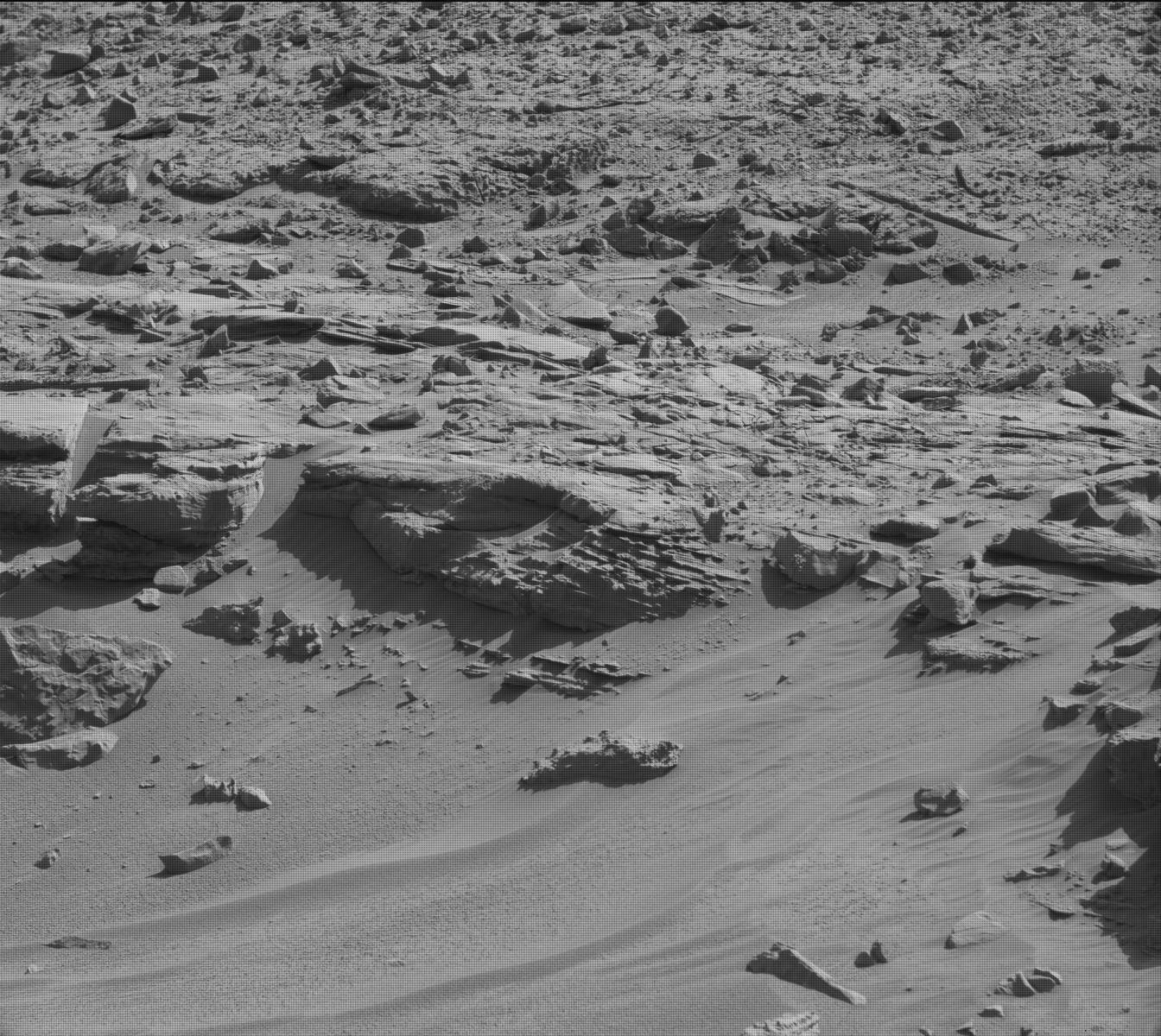 Nasa's Mars rover Curiosity acquired this image using its Mast Camera (Mastcam) on Sol 603