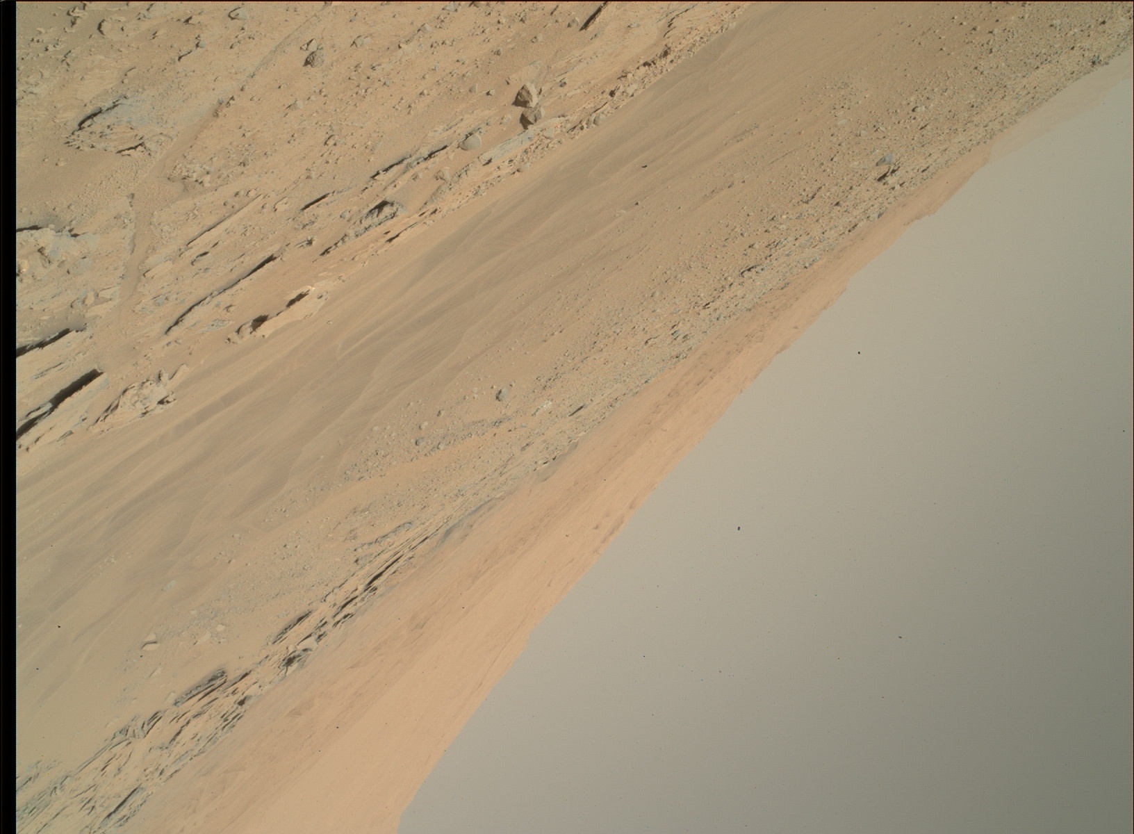 Nasa's Mars rover Curiosity acquired this image using its Mars Hand Lens Imager (MAHLI) on Sol 603
