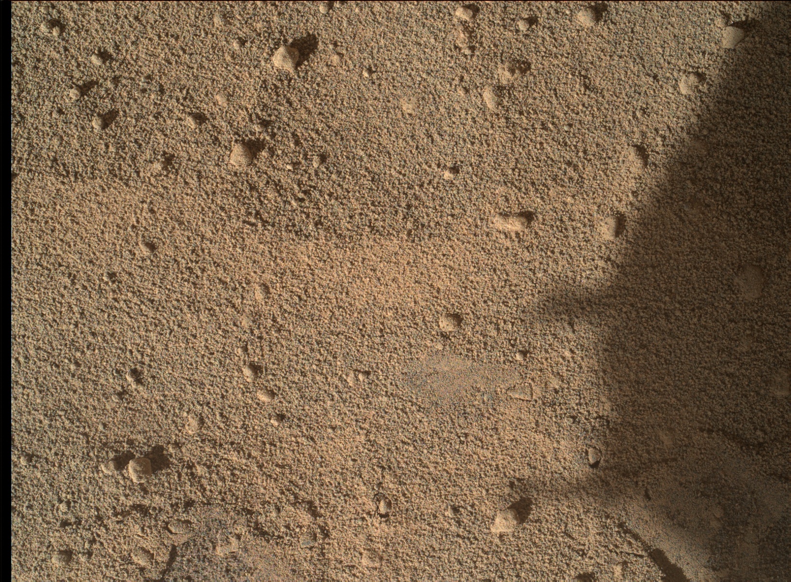 Nasa's Mars rover Curiosity acquired this image using its Mars Hand Lens Imager (MAHLI) on Sol 605