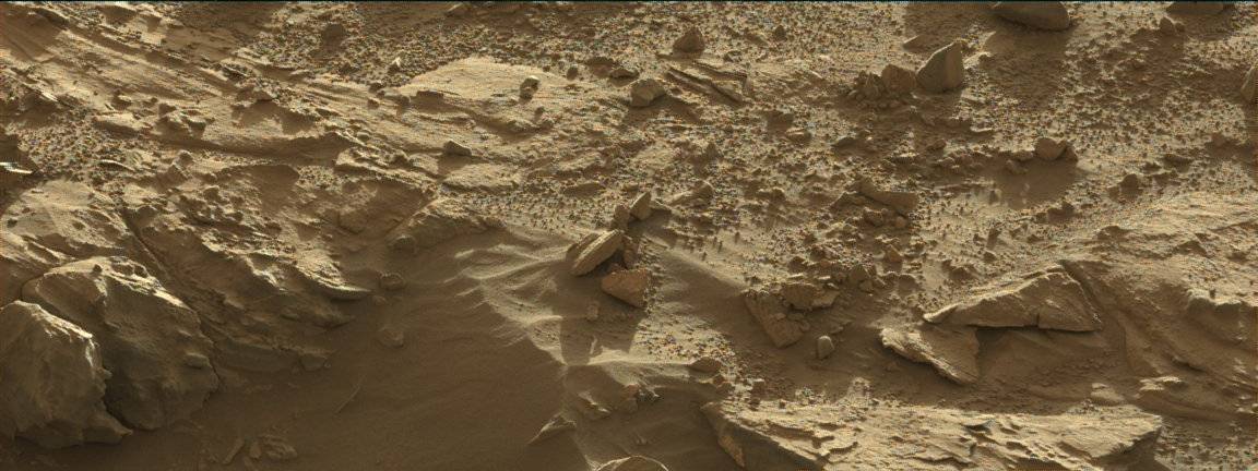Nasa's Mars rover Curiosity acquired this image using its Mast Camera (Mastcam) on Sol 606