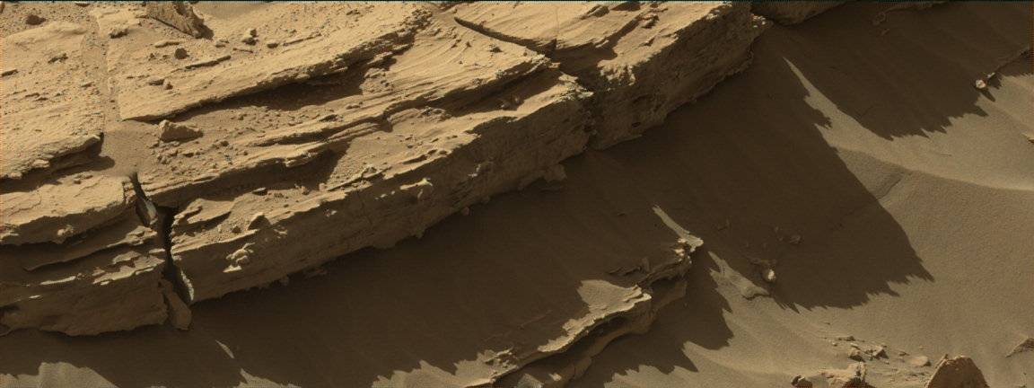 Nasa's Mars rover Curiosity acquired this image using its Mast Camera (Mastcam) on Sol 608