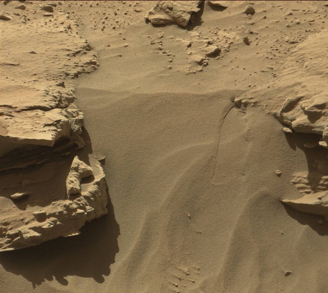 Nasa's Mars rover Curiosity acquired this image using its Mast Camera (Mastcam) on Sol 608