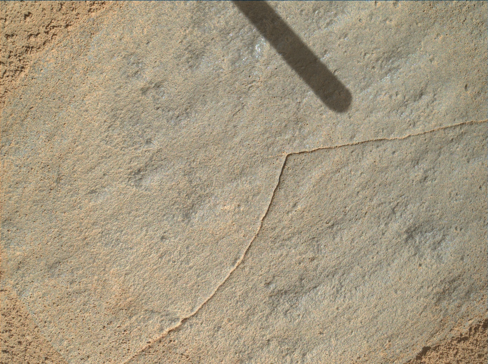 Nasa's Mars rover Curiosity acquired this image using its Mars Hand Lens Imager (MAHLI) on Sol 612
