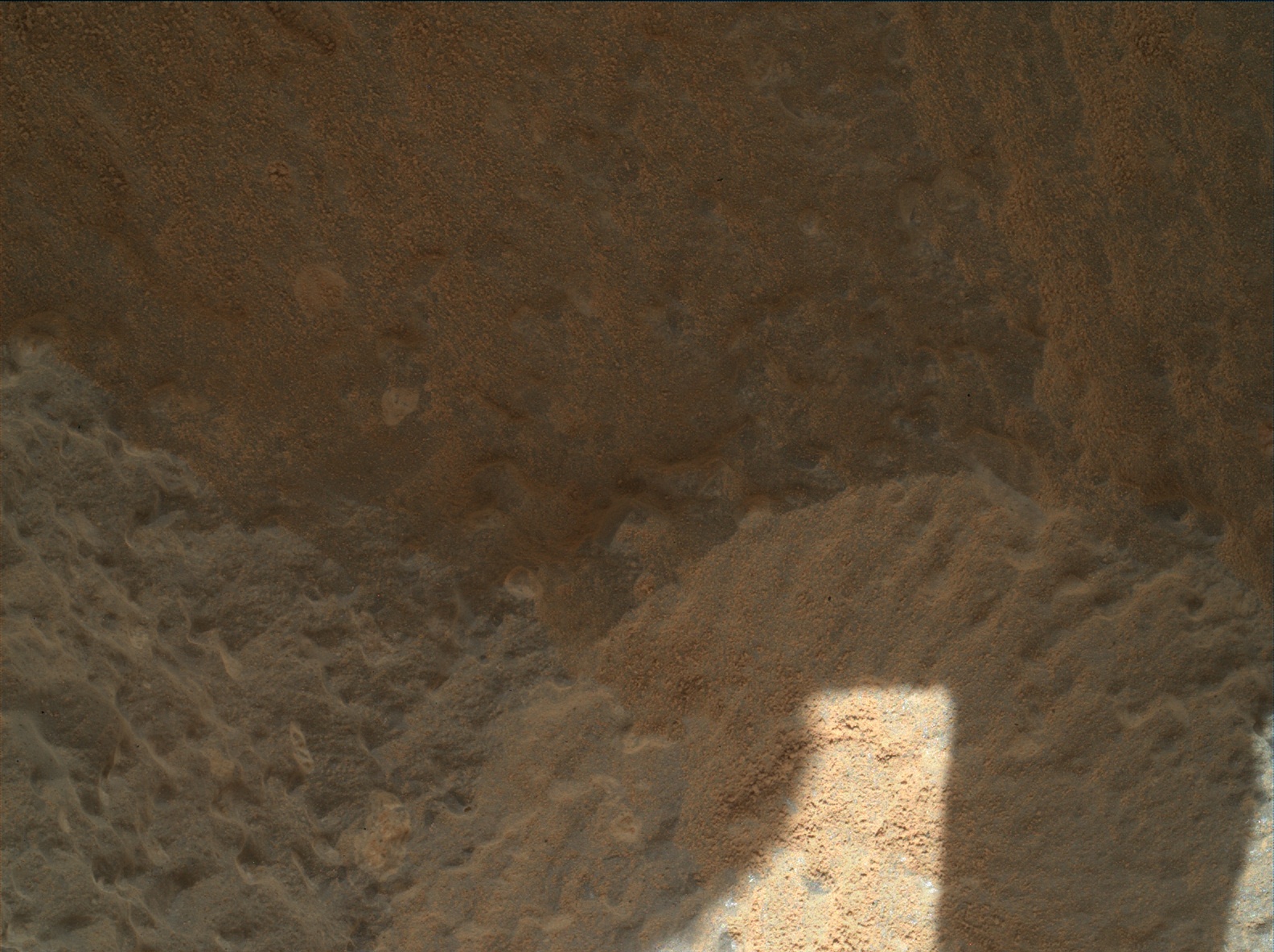 Nasa's Mars rover Curiosity acquired this image using its Mars Hand Lens Imager (MAHLI) on Sol 633