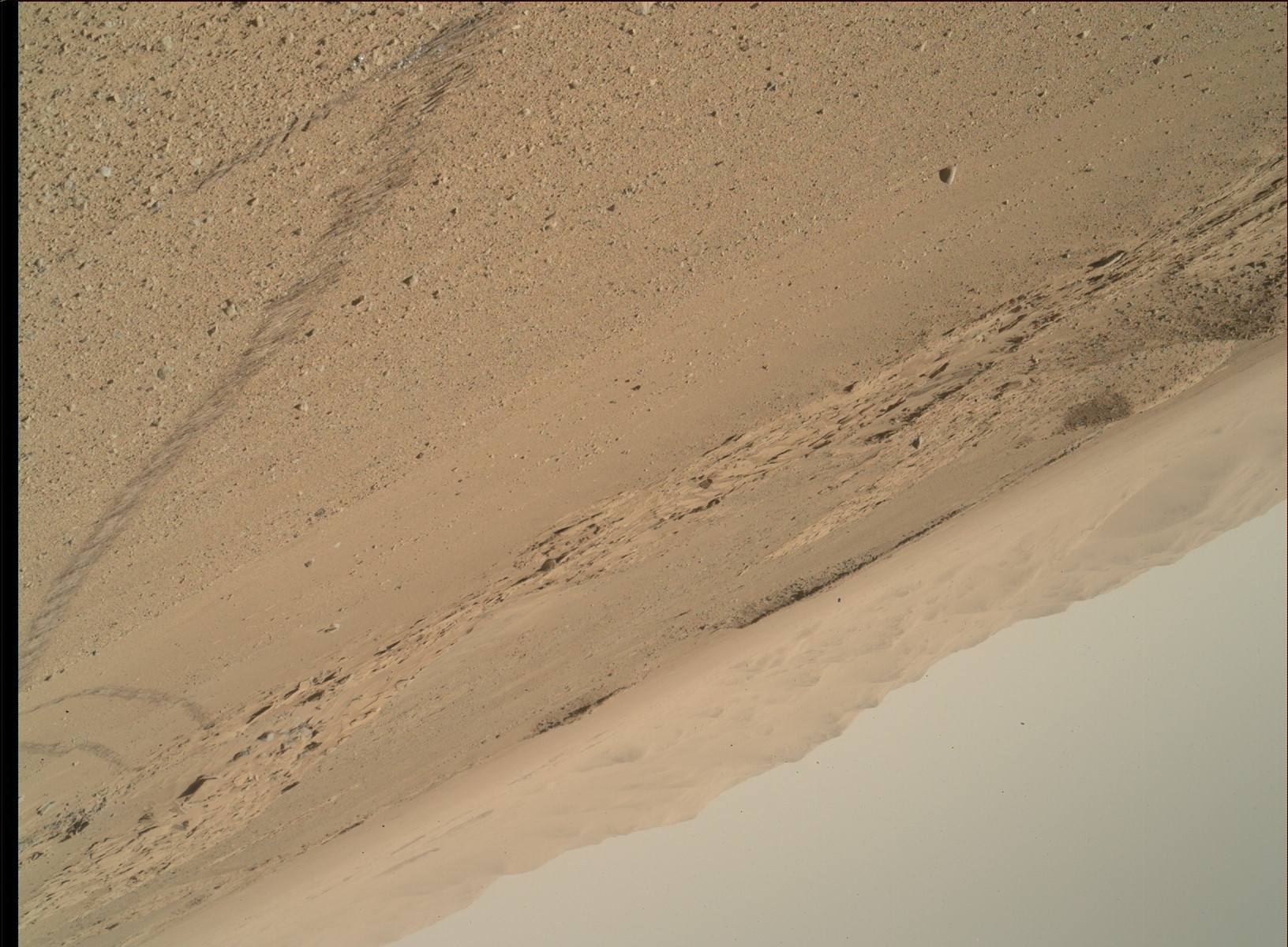 Nasa's Mars rover Curiosity acquired this image using its Mars Hand Lens Imager (MAHLI) on Sol 634