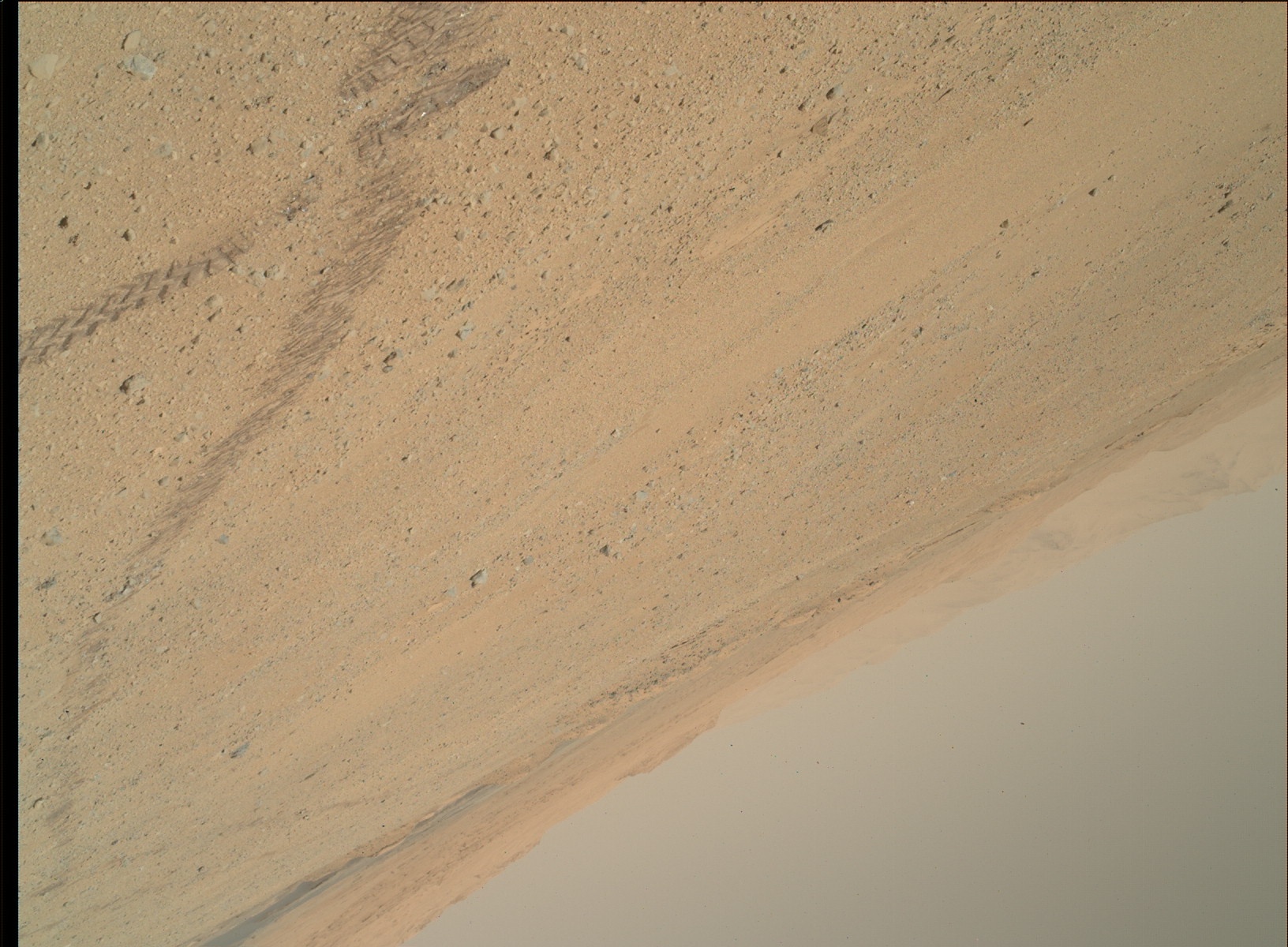 Nasa's Mars rover Curiosity acquired this image using its Mars Hand Lens Imager (MAHLI) on Sol 635