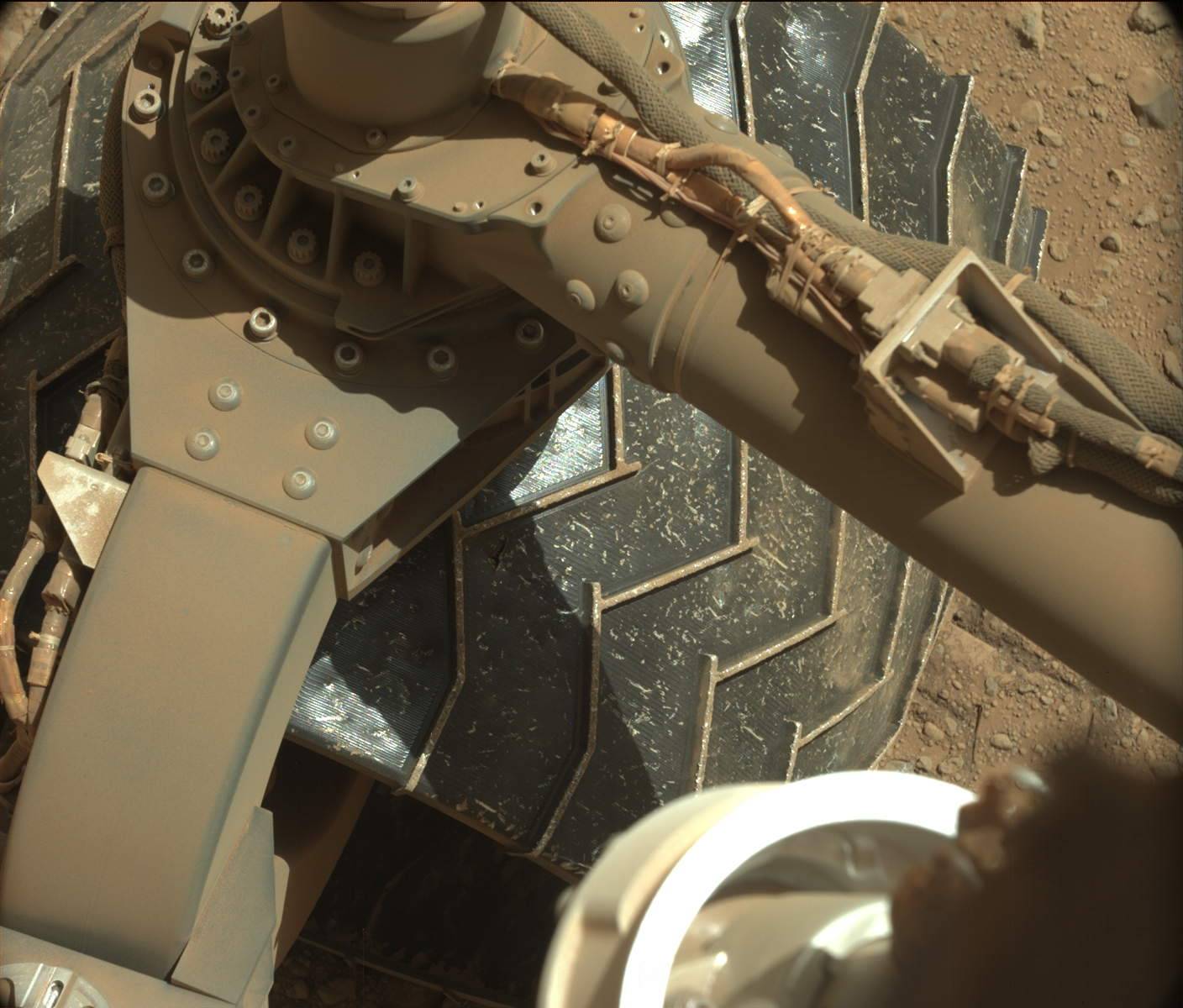 Nasa's Mars rover Curiosity acquired this image using its Mast Camera (Mastcam) on Sol 636