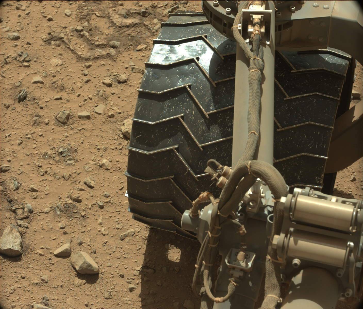 Nasa's Mars rover Curiosity acquired this image using its Mast Camera (Mastcam) on Sol 641