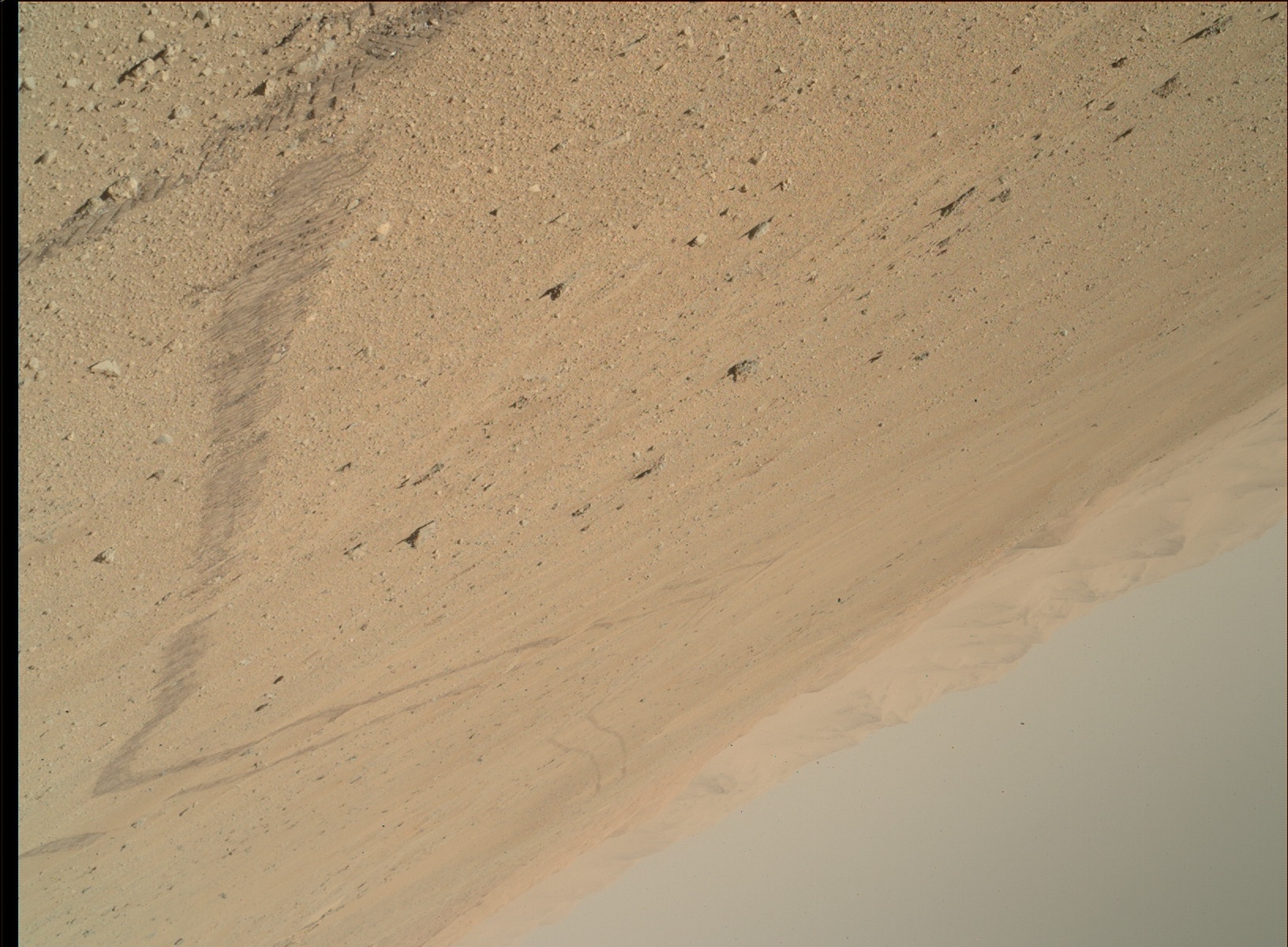 Nasa's Mars rover Curiosity acquired this image using its Mars Hand Lens Imager (MAHLI) on Sol 644