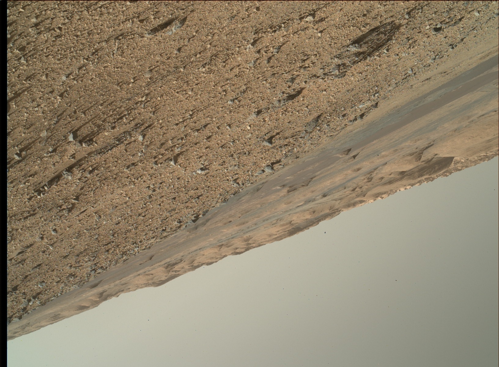 Nasa's Mars rover Curiosity acquired this image using its Mars Hand Lens Imager (MAHLI) on Sol 647