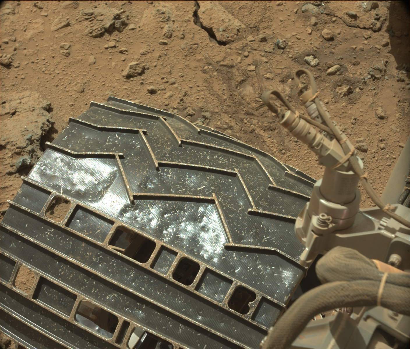Nasa's Mars rover Curiosity acquired this image using its Mast Camera (Mastcam) on Sol 654
