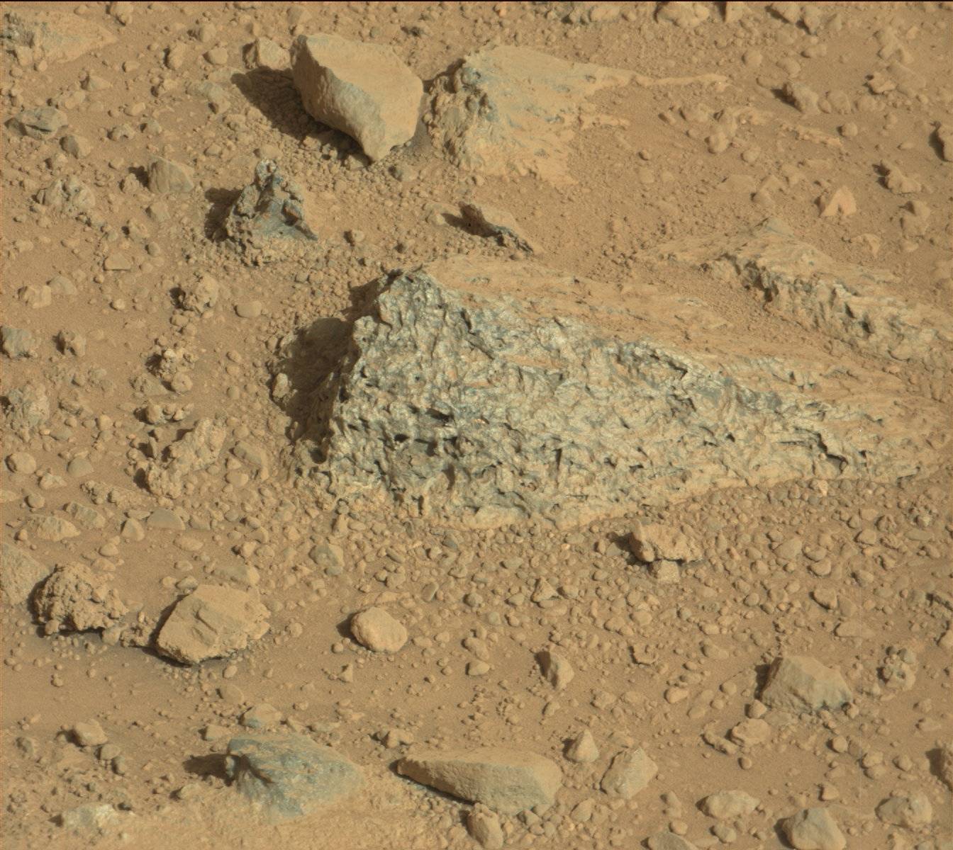 Nasa's Mars rover Curiosity acquired this image using its Mast Camera (Mastcam) on Sol 654