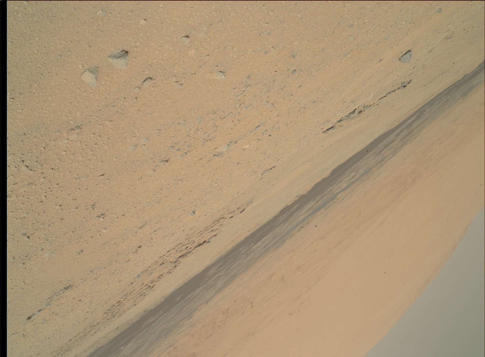Nasa's Mars rover Curiosity acquired this image using its Mars Hand Lens Imager (MAHLI) on Sol 656