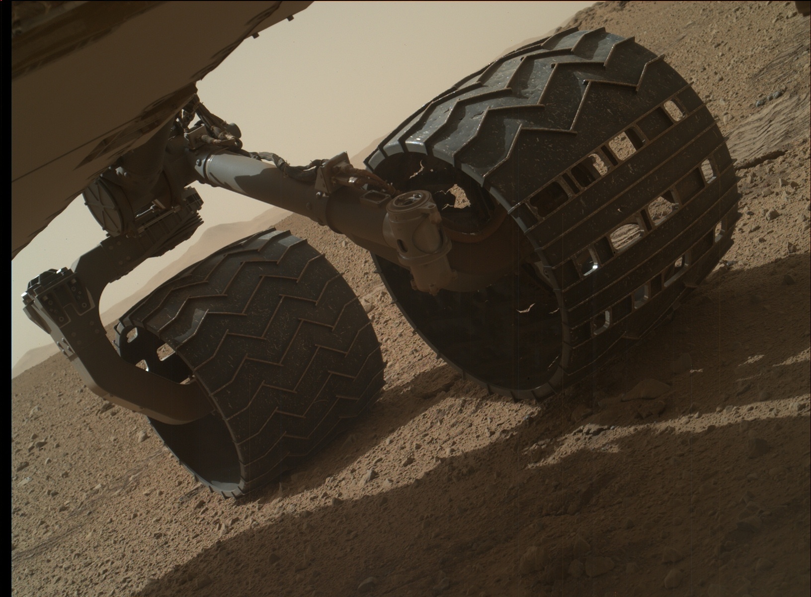 Nasa's Mars rover Curiosity acquired this image using its Mars Hand Lens Imager (MAHLI) on Sol 660