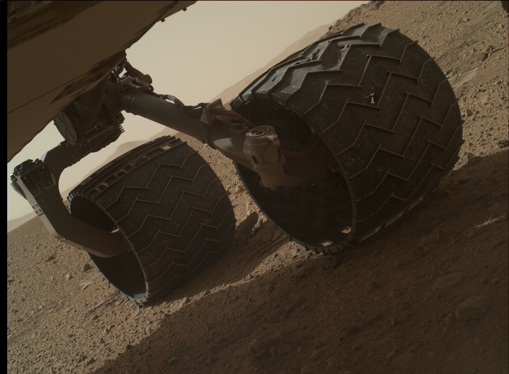 Nasa's Mars rover Curiosity acquired this image using its Mars Hand Lens Imager (MAHLI) on Sol 660