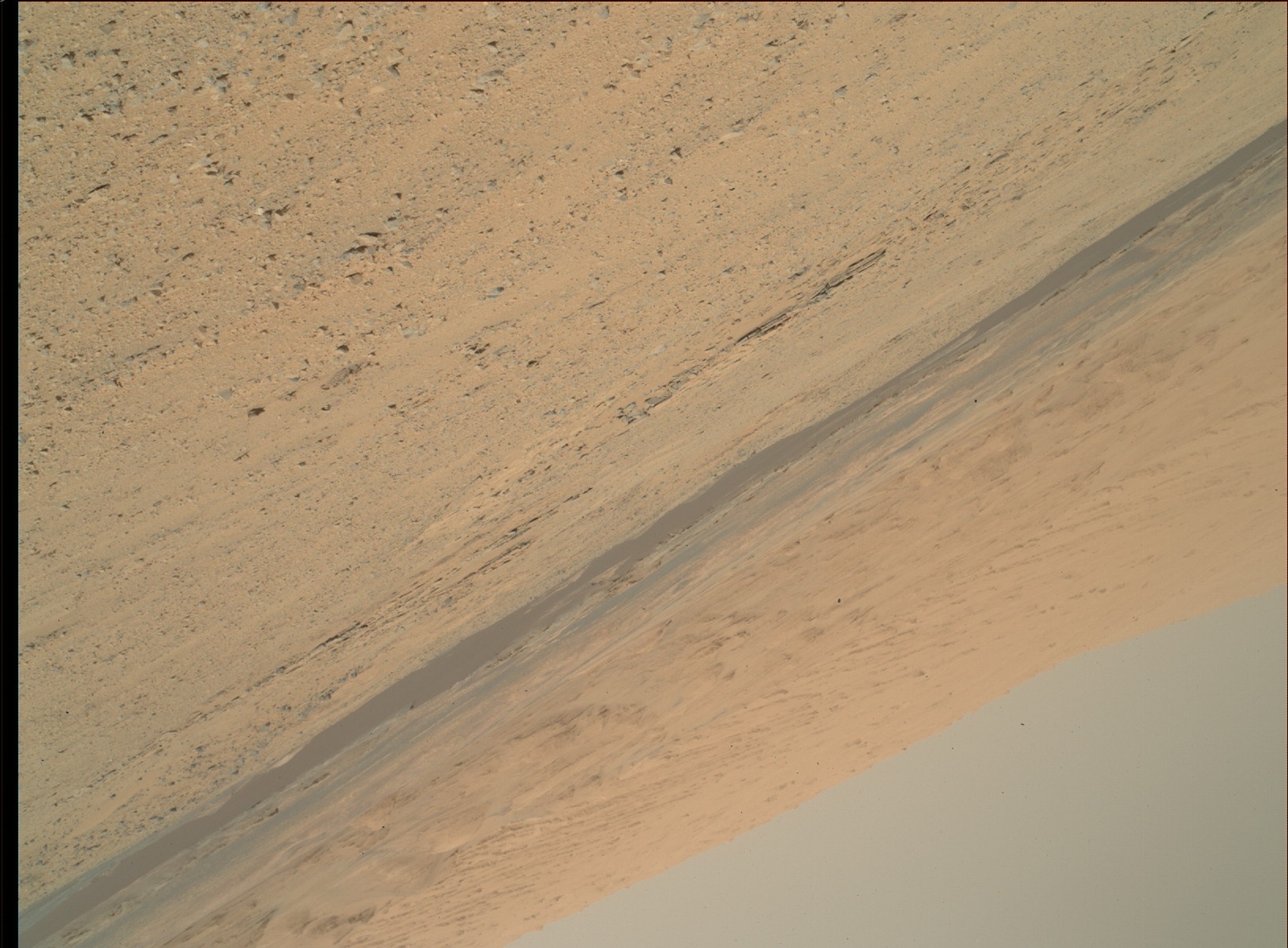 Nasa's Mars rover Curiosity acquired this image using its Mars Hand Lens Imager (MAHLI) on Sol 661