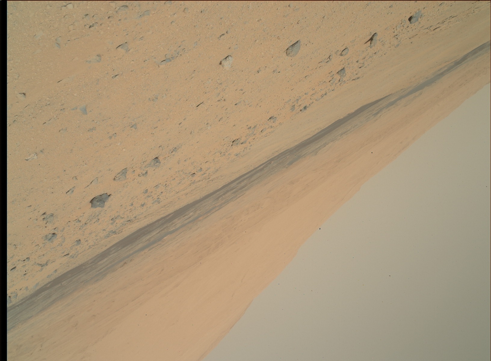 Nasa's Mars rover Curiosity acquired this image using its Mars Hand Lens Imager (MAHLI) on Sol 662