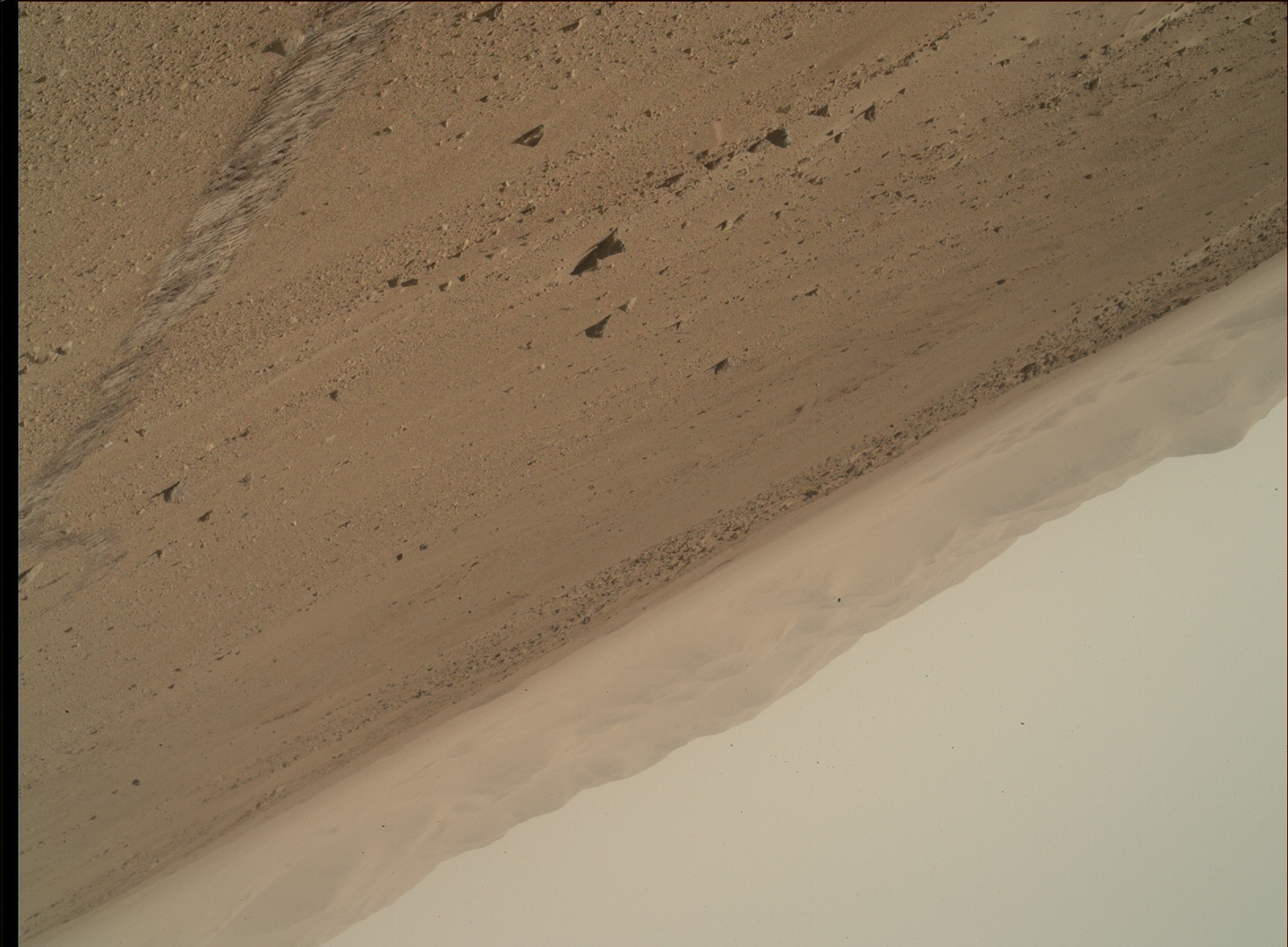 Nasa's Mars rover Curiosity acquired this image using its Mars Hand Lens Imager (MAHLI) on Sol 663