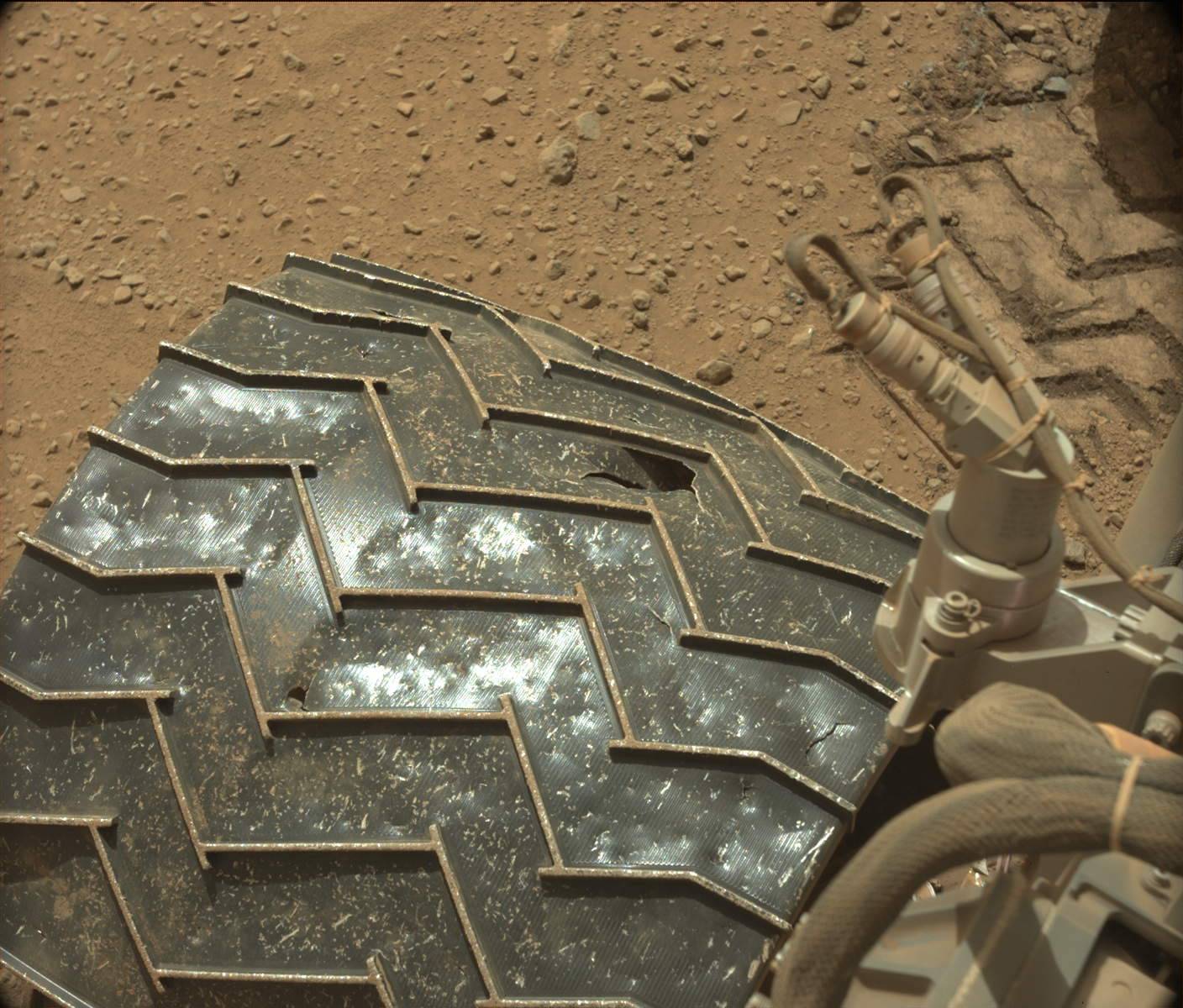 Nasa's Mars rover Curiosity acquired this image using its Mast Camera (Mastcam) on Sol 667