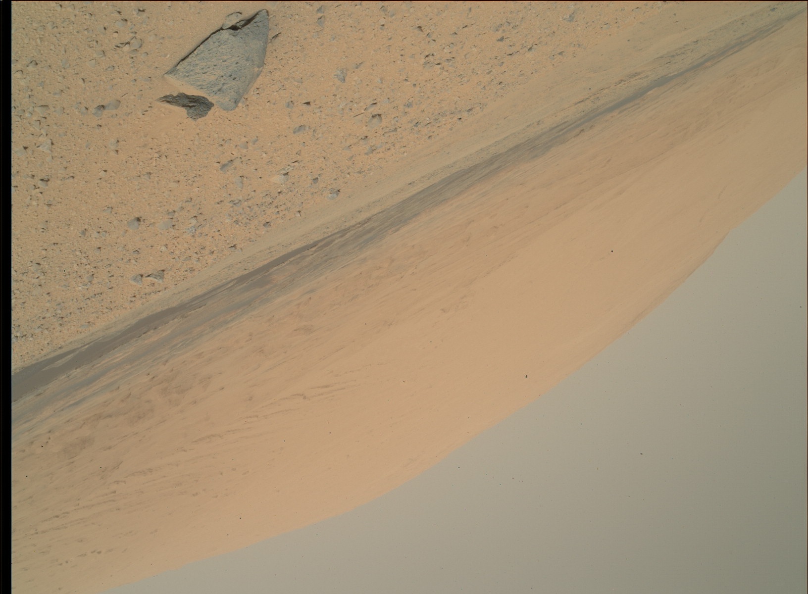 Nasa's Mars rover Curiosity acquired this image using its Mars Hand Lens Imager (MAHLI) on Sol 668