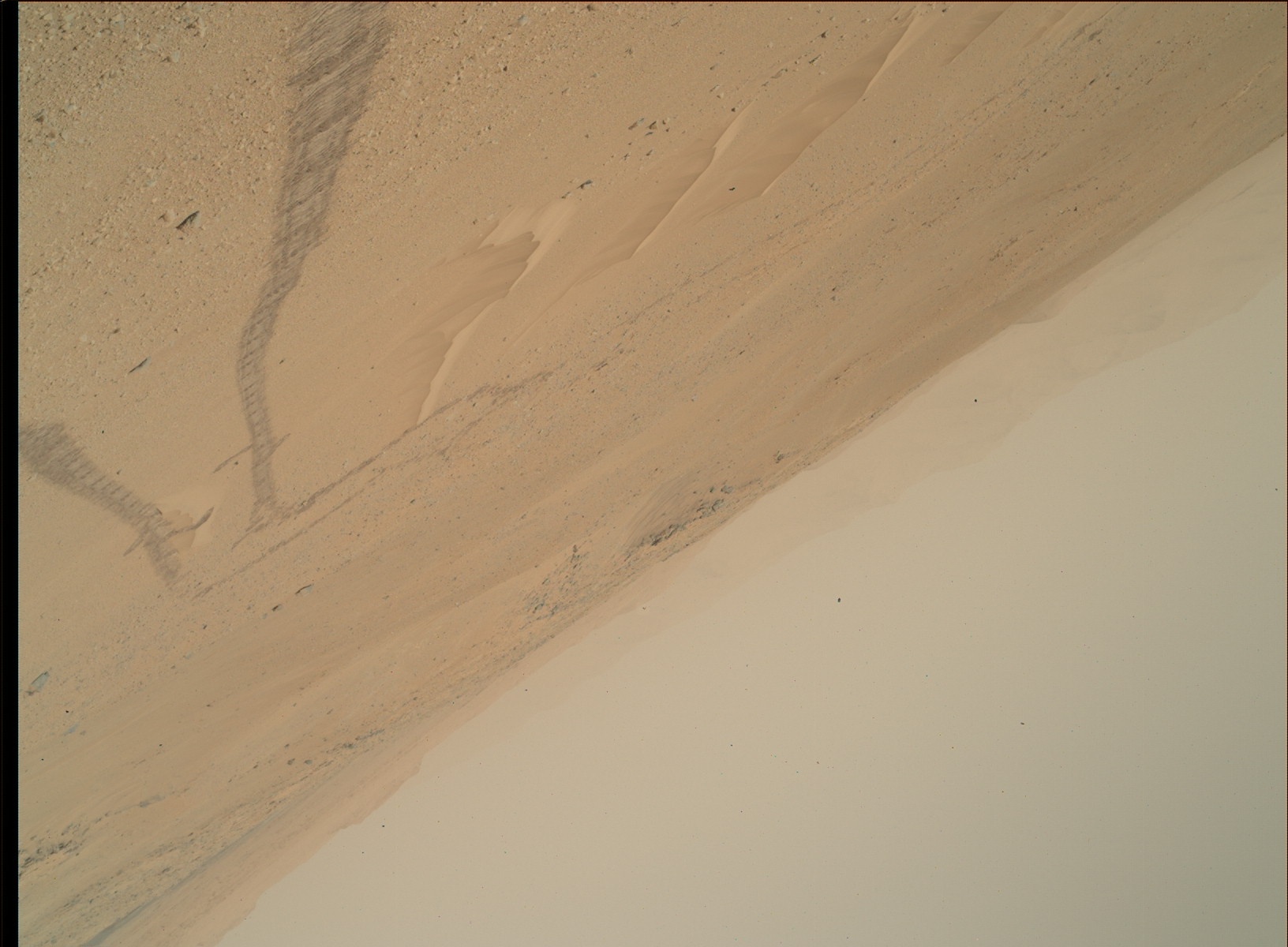 Nasa's Mars rover Curiosity acquired this image using its Mars Hand Lens Imager (MAHLI) on Sol 669