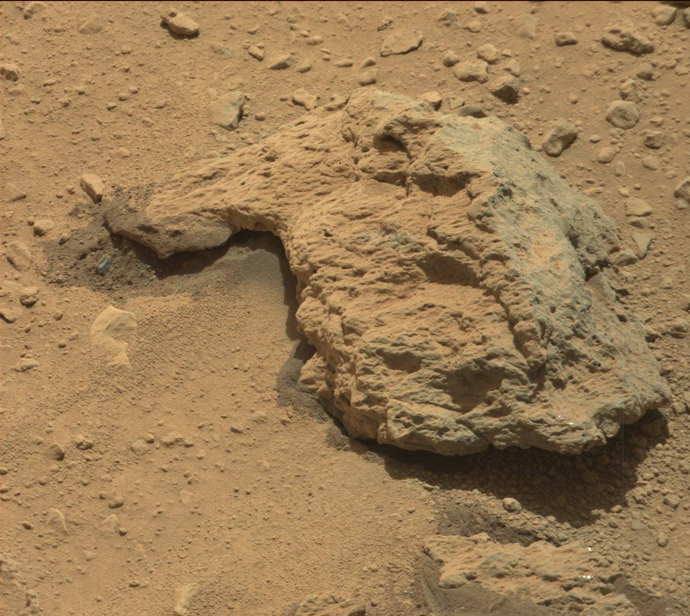 Nasa's Mars rover Curiosity acquired this image using its Mast Camera (Mastcam) on Sol 670