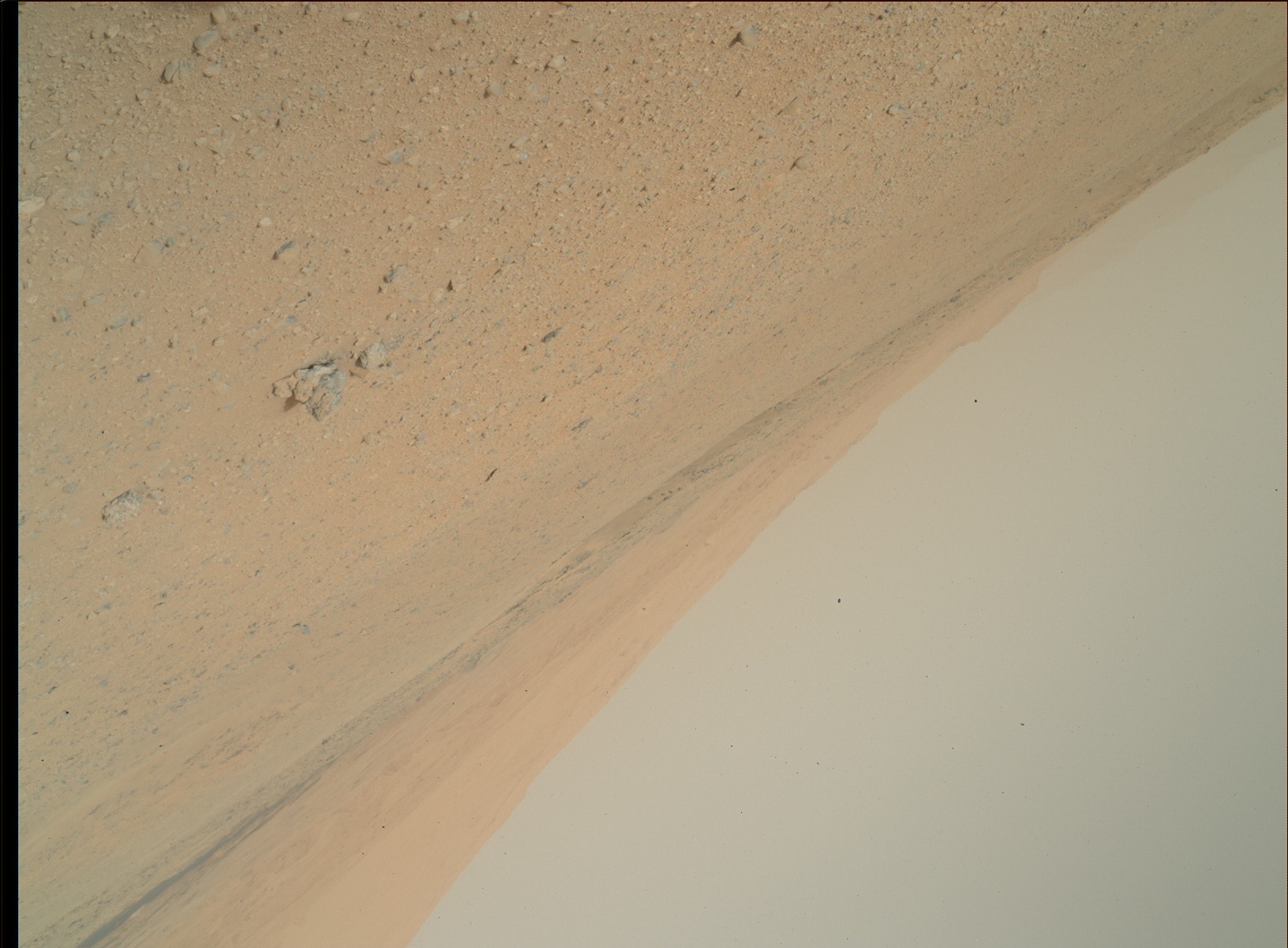Nasa's Mars rover Curiosity acquired this image using its Mars Hand Lens Imager (MAHLI) on Sol 670