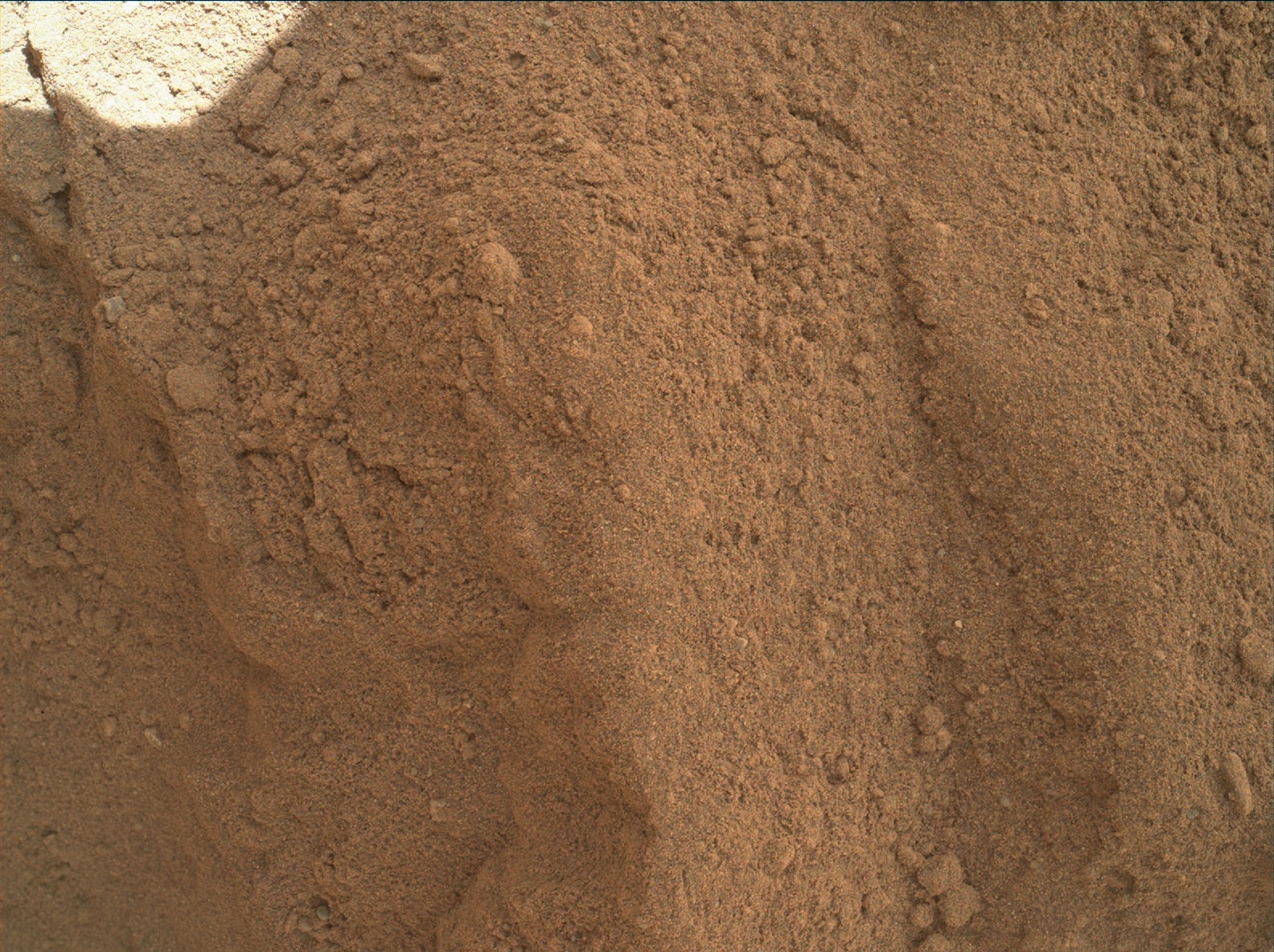 Nasa's Mars rover Curiosity acquired this image using its Mars Hand Lens Imager (MAHLI) on Sol 673