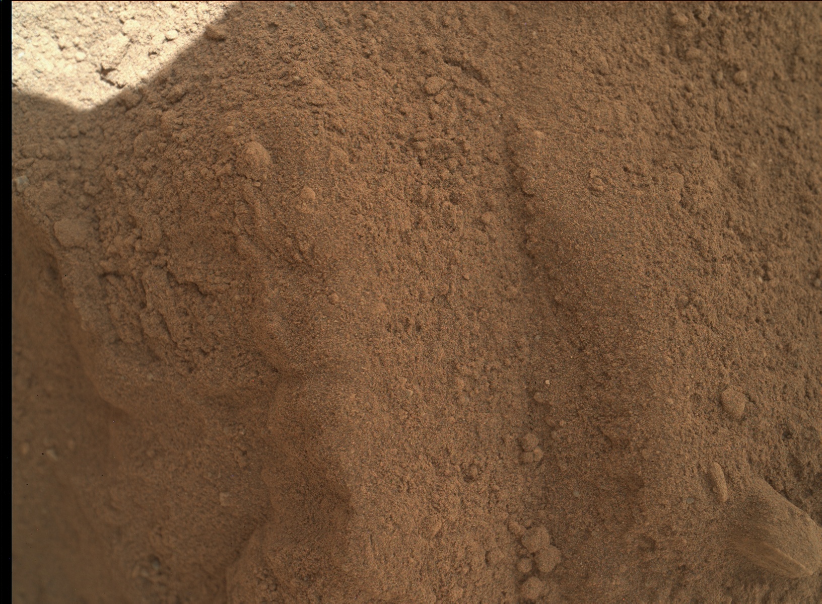 Nasa's Mars rover Curiosity acquired this image using its Mars Hand Lens Imager (MAHLI) on Sol 673