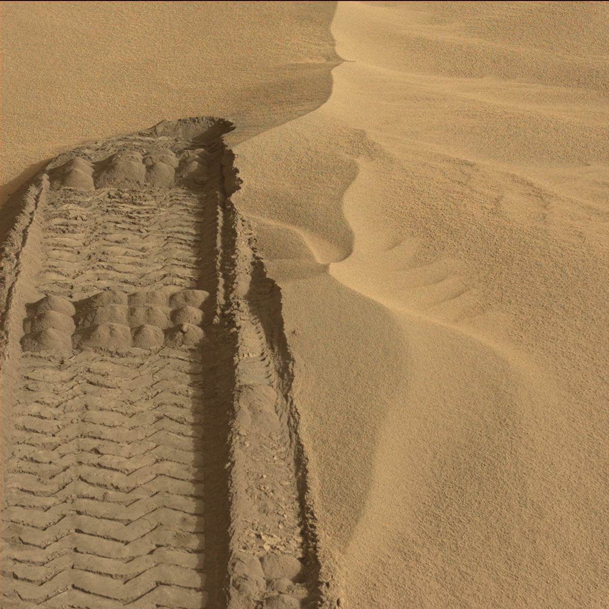 Nasa's Mars rover Curiosity acquired this image using its Mast Camera (Mastcam) on Sol 674