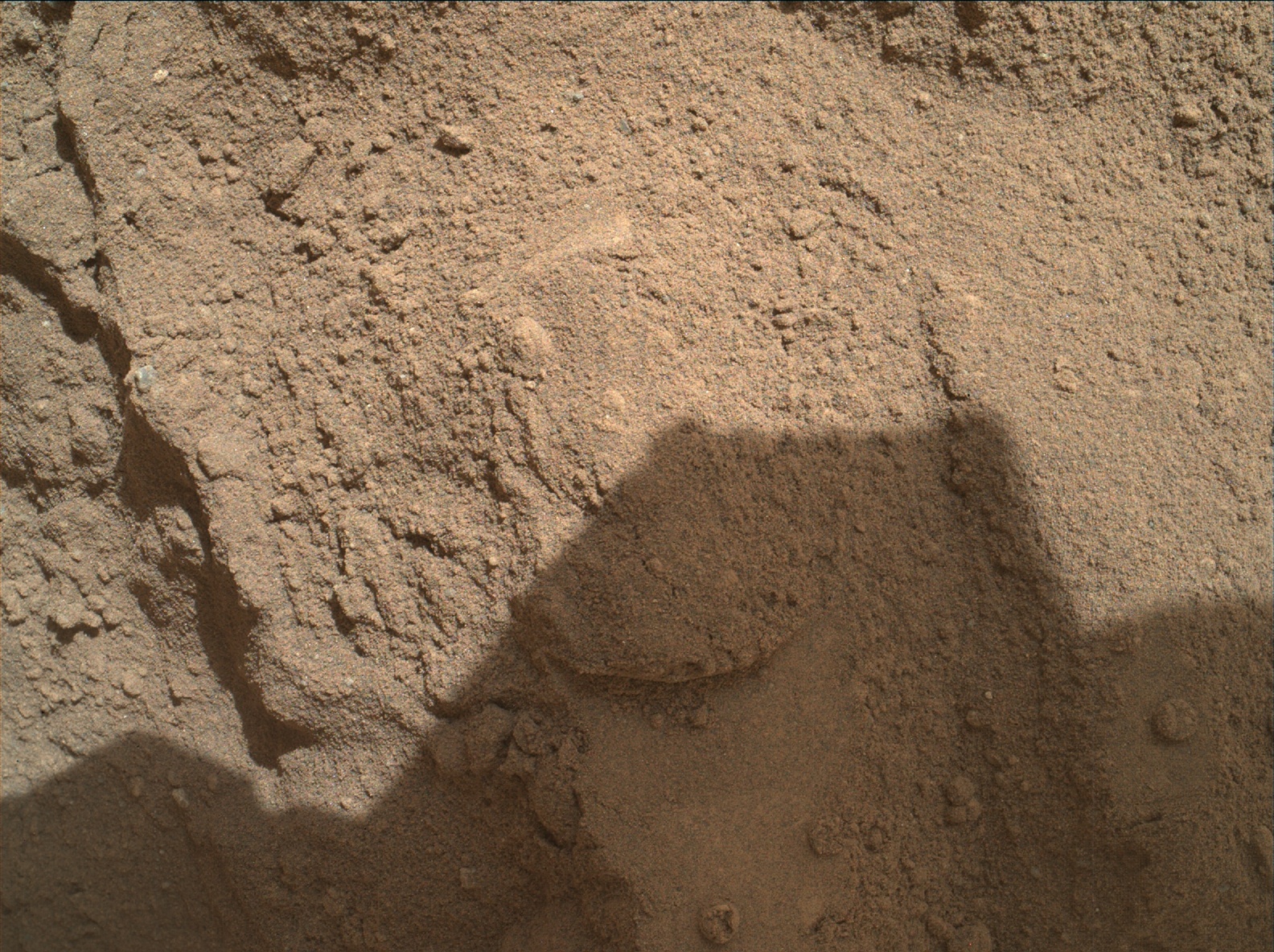 Nasa's Mars rover Curiosity acquired this image using its Mars Hand Lens Imager (MAHLI) on Sol 674