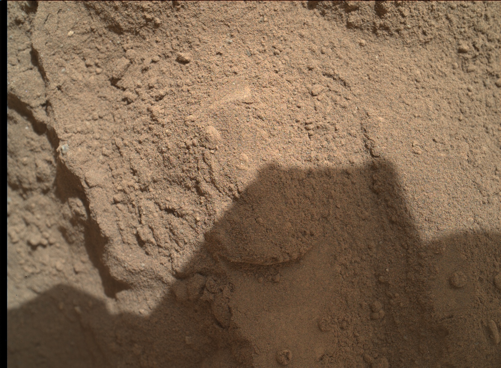 Nasa's Mars rover Curiosity acquired this image using its Mars Hand Lens Imager (MAHLI) on Sol 674