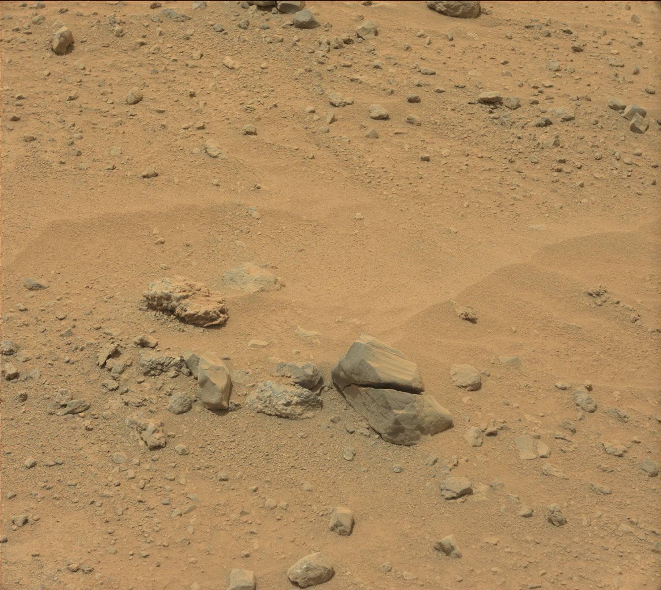 Nasa's Mars rover Curiosity acquired this image using its Mast Camera (Mastcam) on Sol 678
