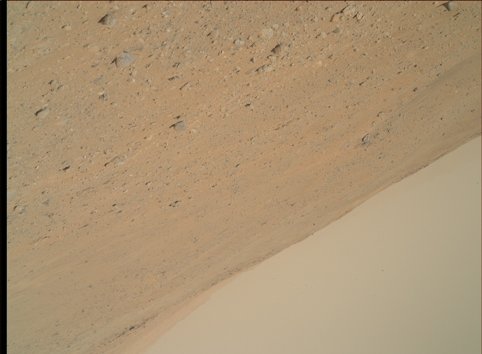 Nasa's Mars rover Curiosity acquired this image using its Mars Hand Lens Imager (MAHLI) on Sol 685