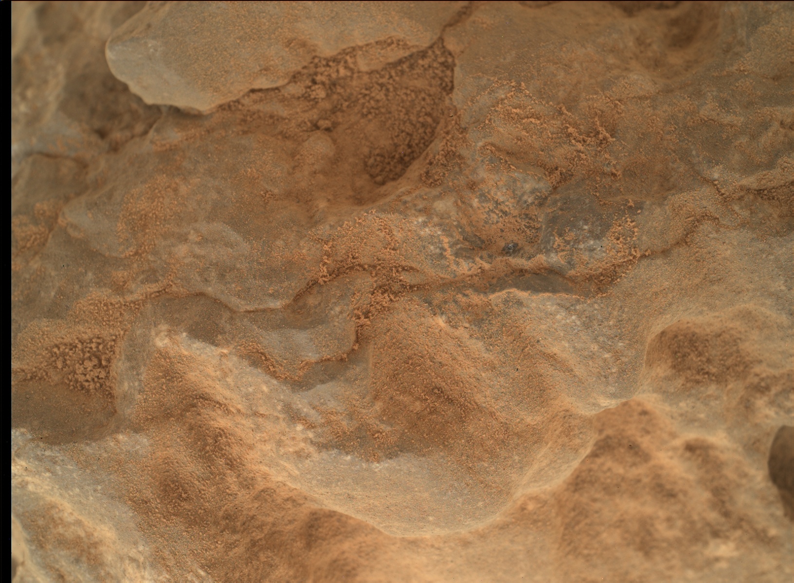 Nasa's Mars rover Curiosity acquired this image using its Mars Hand Lens Imager (MAHLI) on Sol 687