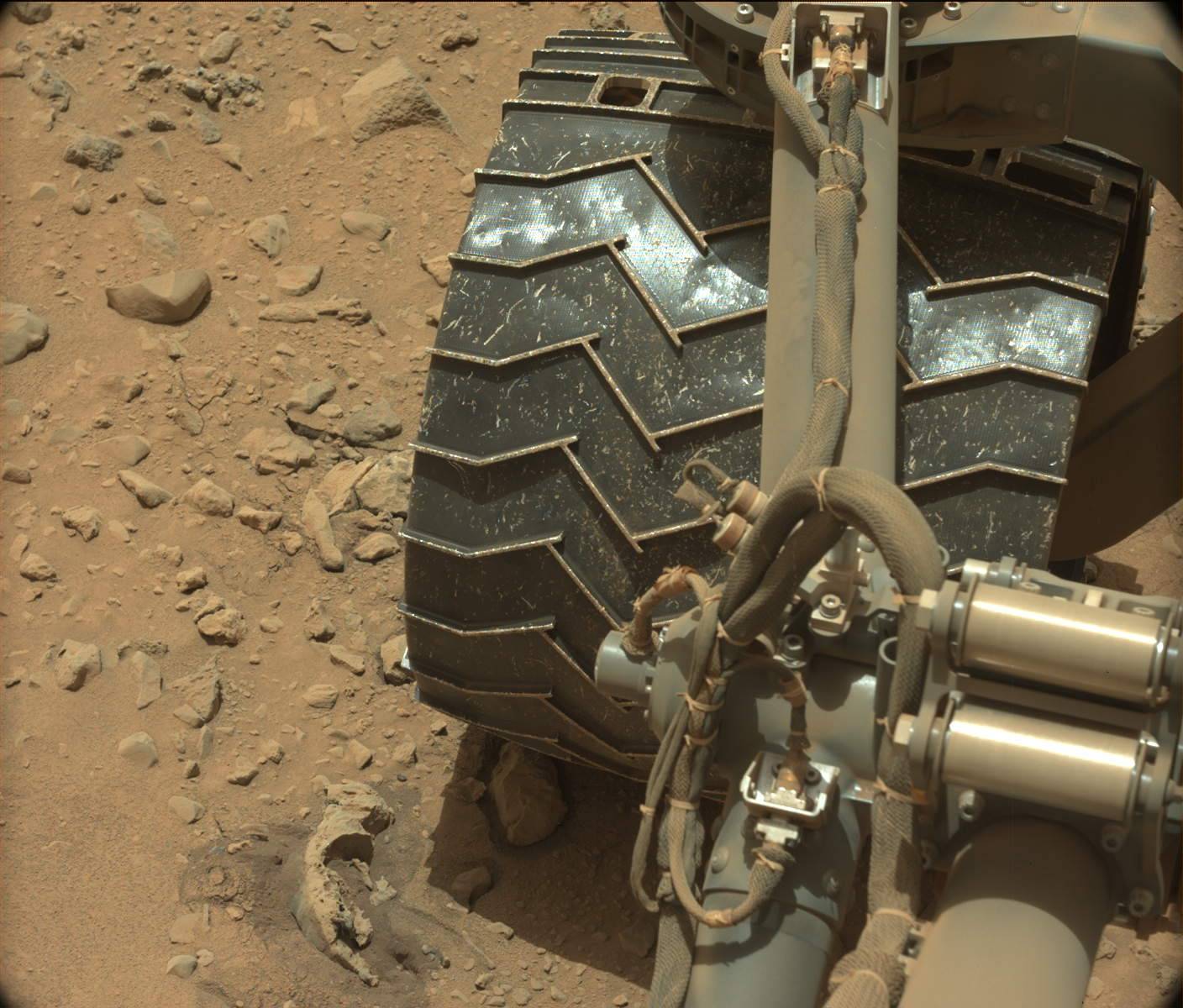 Nasa's Mars rover Curiosity acquired this image using its Mast Camera (Mastcam) on Sol 690