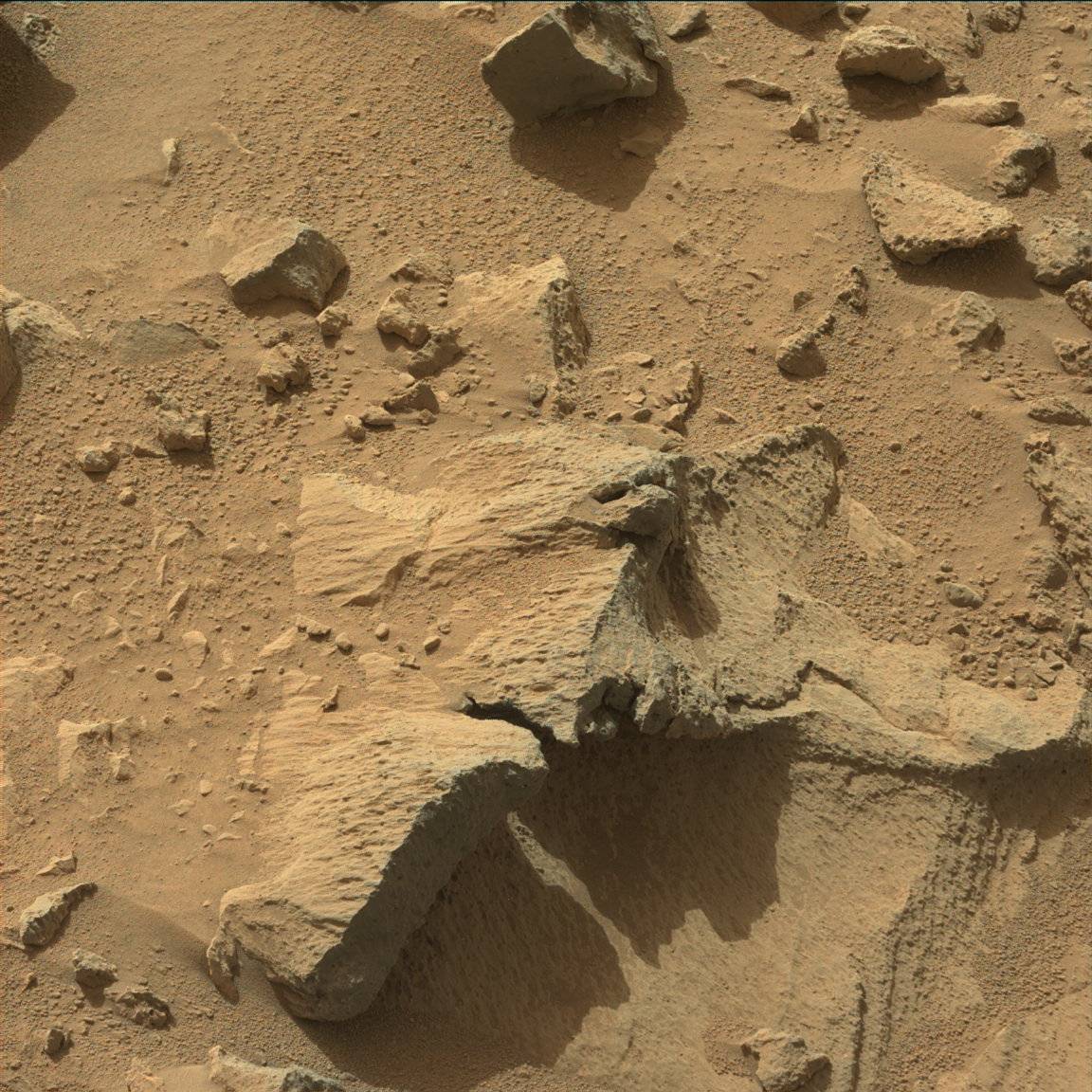 Nasa's Mars rover Curiosity acquired this image using its Mast Camera (Mastcam) on Sol 692