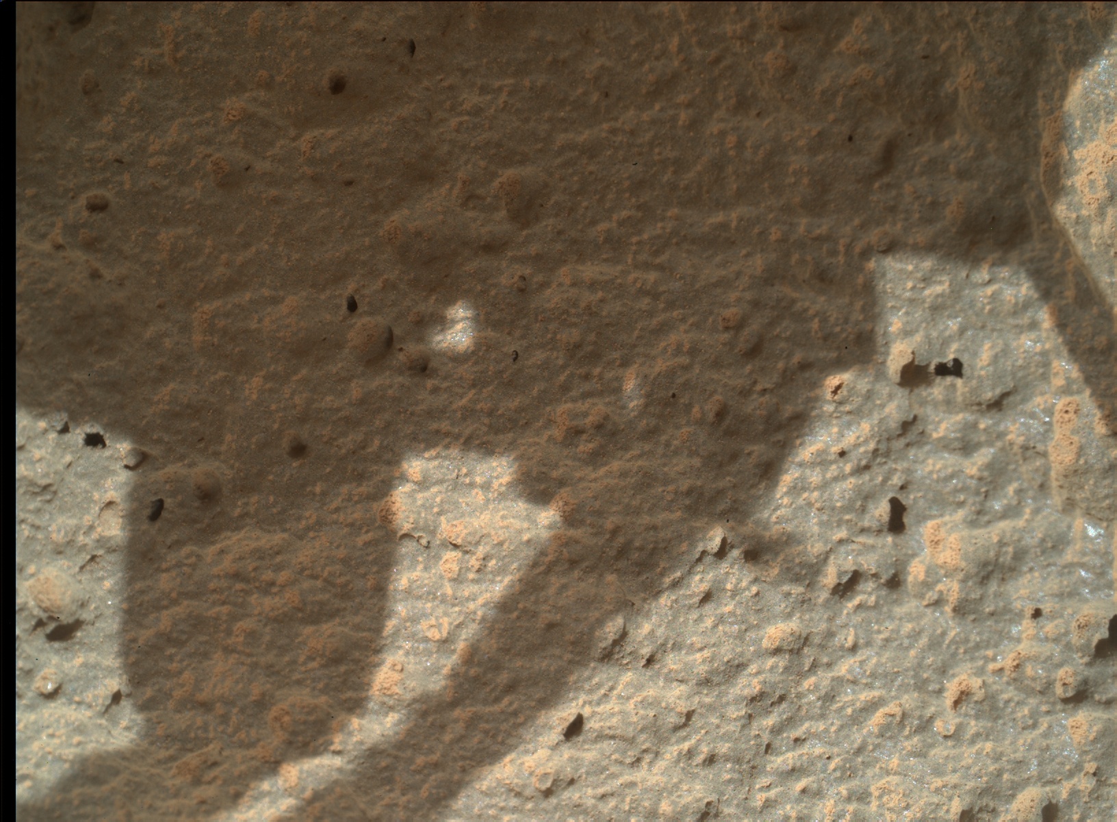 Nasa's Mars rover Curiosity acquired this image using its Mars Hand Lens Imager (MAHLI) on Sol 694