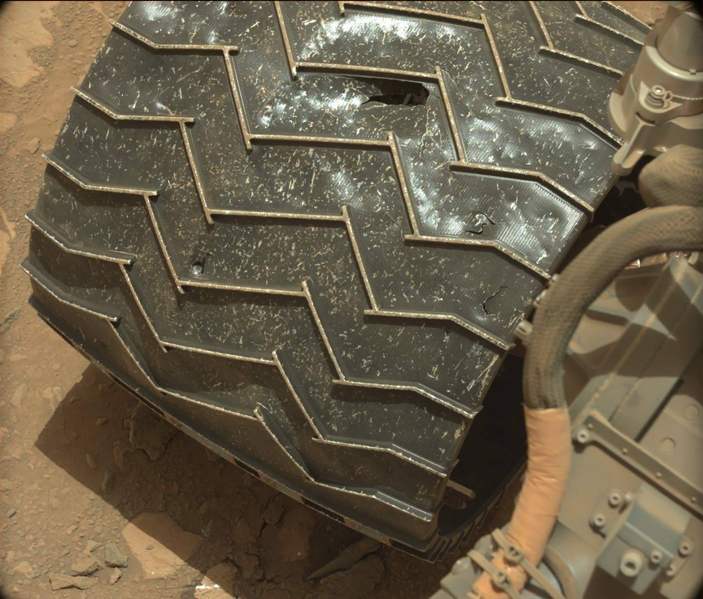 Nasa's Mars rover Curiosity acquired this image using its Mast Camera (Mastcam) on Sol 695