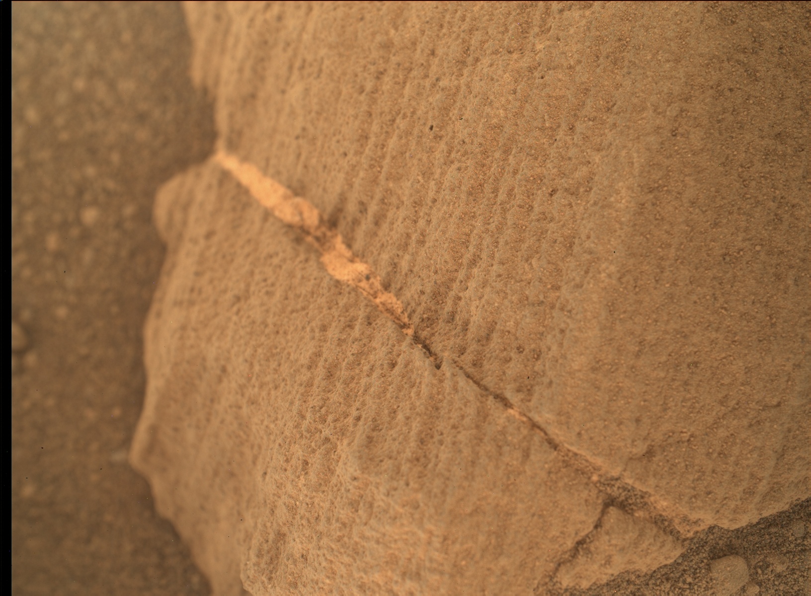 Nasa's Mars rover Curiosity acquired this image using its Mars Hand Lens Imager (MAHLI) on Sol 696