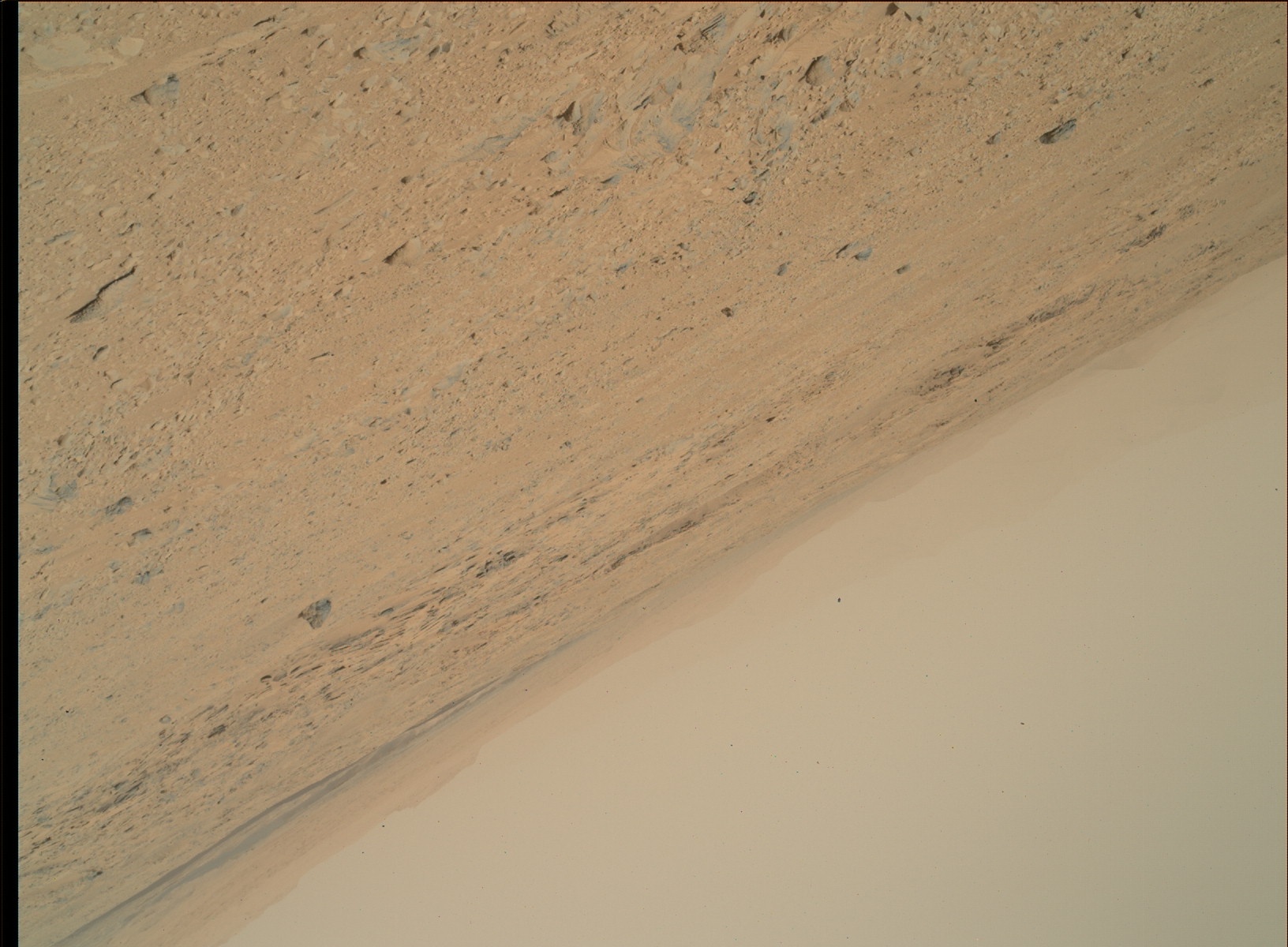 Nasa's Mars rover Curiosity acquired this image using its Mars Hand Lens Imager (MAHLI) on Sol 702
