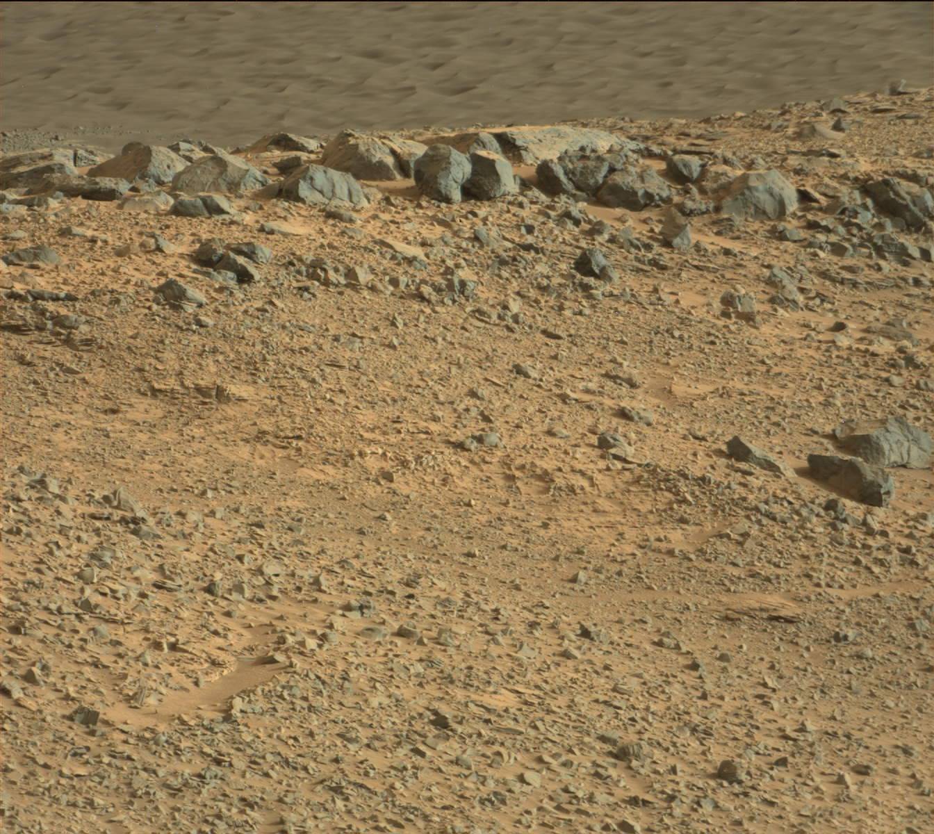 Nasa's Mars rover Curiosity acquired this image using its Mast Camera (Mastcam) on Sol 703