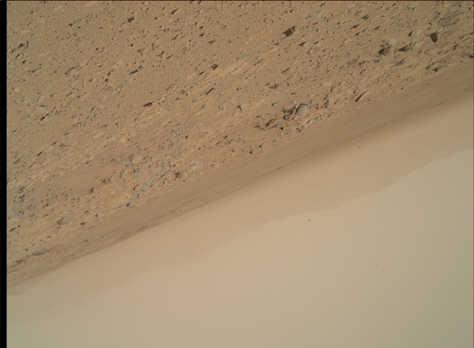 Nasa's Mars rover Curiosity acquired this image using its Mars Hand Lens Imager (MAHLI) on Sol 703