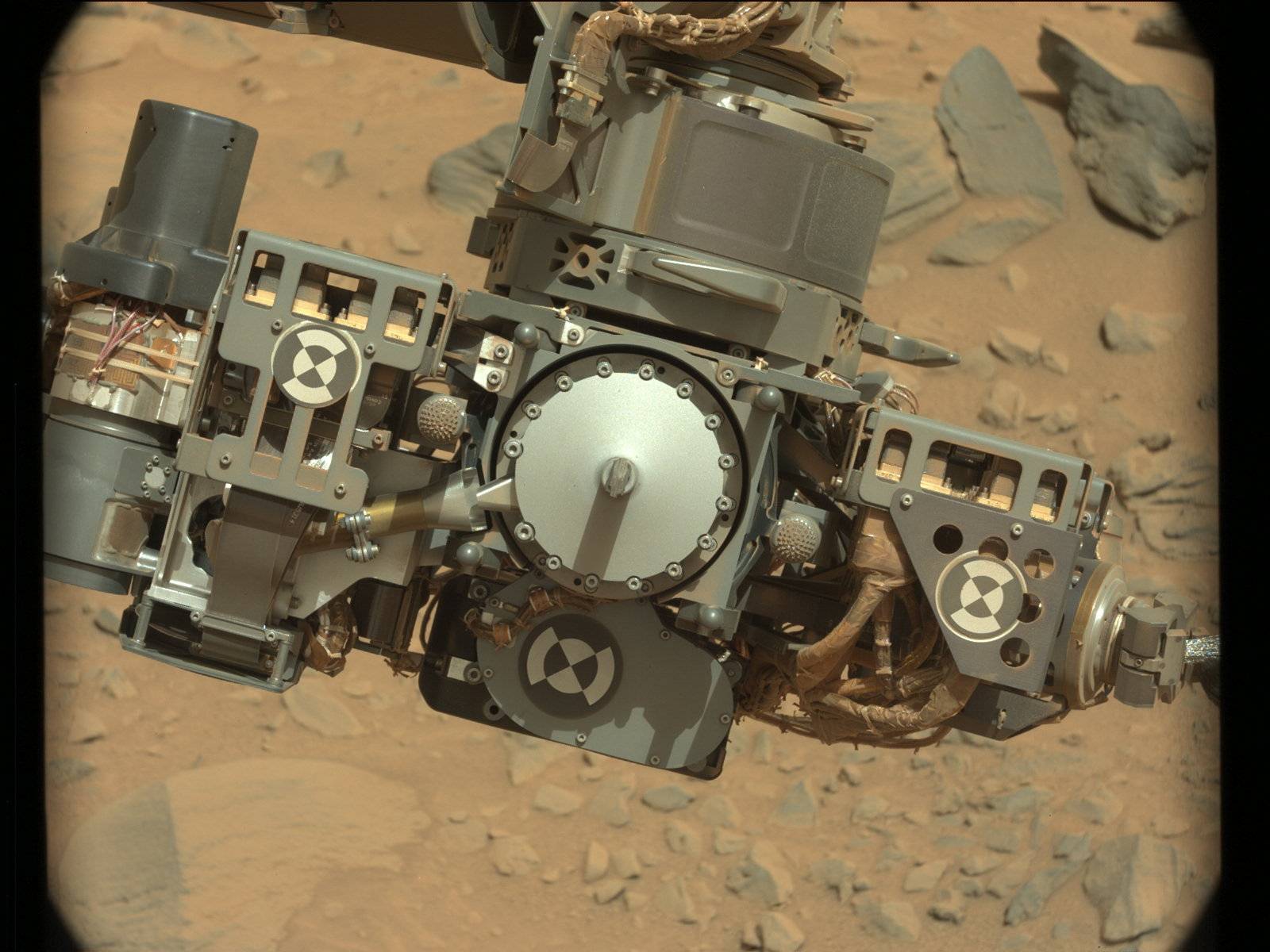 Nasa's Mars rover Curiosity acquired this image using its Mast Camera (Mastcam) on Sol 704