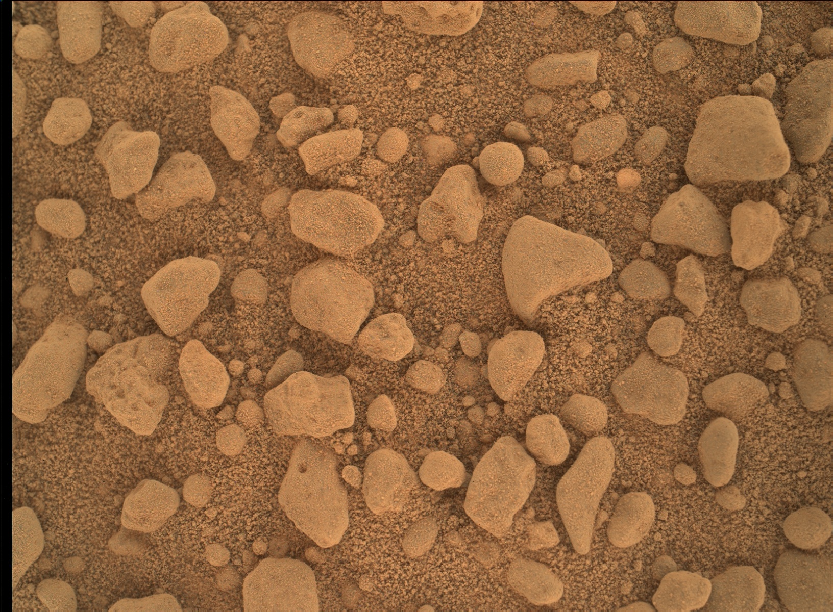 Nasa's Mars rover Curiosity acquired this image using its Mars Hand Lens Imager (MAHLI) on Sol 704