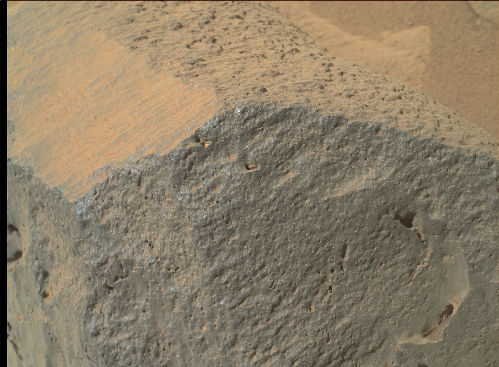 Nasa's Mars rover Curiosity acquired this image using its Mars Hand Lens Imager (MAHLI) on Sol 706