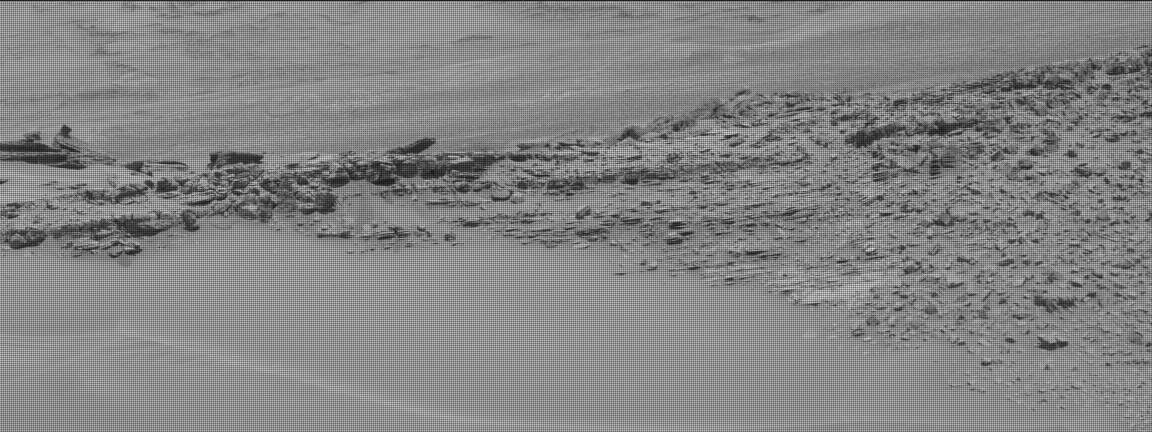 Nasa's Mars rover Curiosity acquired this image using its Mast Camera (Mastcam) on Sol 707