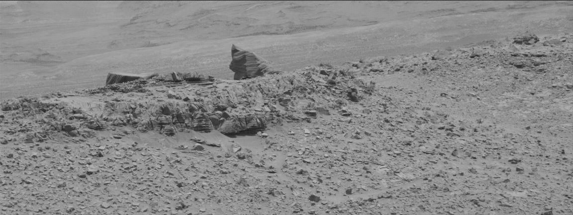 Nasa's Mars rover Curiosity acquired this image using its Mast Camera (Mastcam) on Sol 707