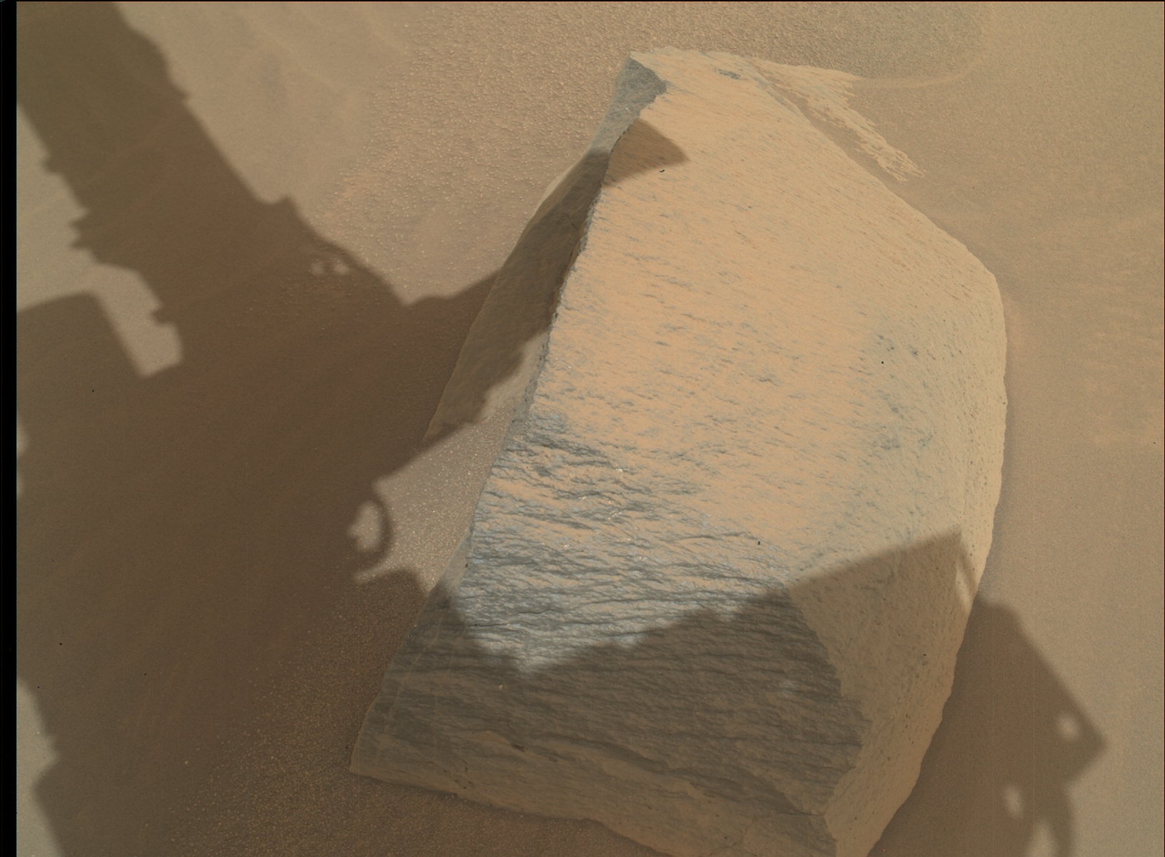 Nasa's Mars rover Curiosity acquired this image using its Mars Hand Lens Imager (MAHLI) on Sol 707