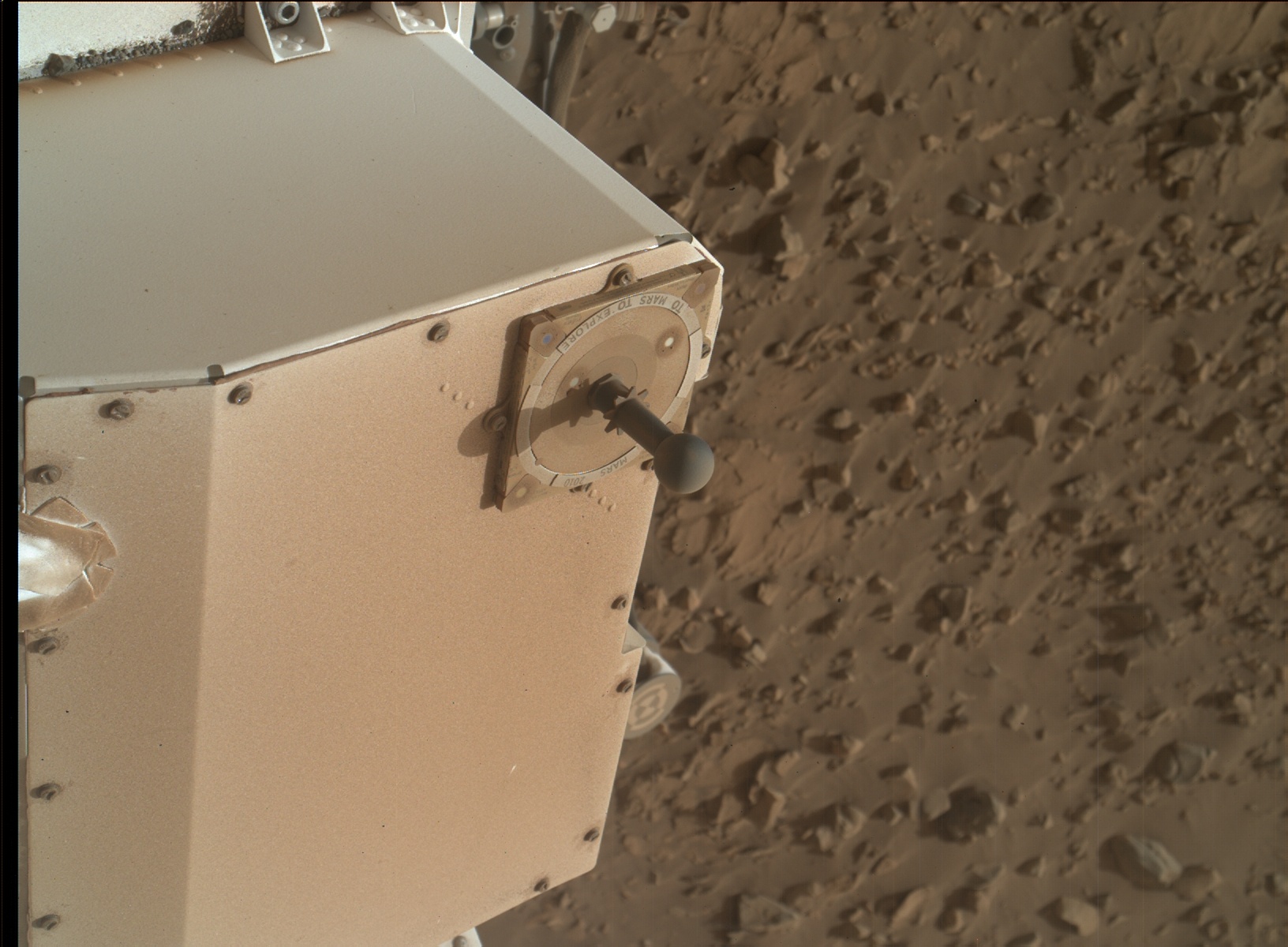 Nasa's Mars rover Curiosity acquired this image using its Mars Hand Lens Imager (MAHLI) on Sol 707